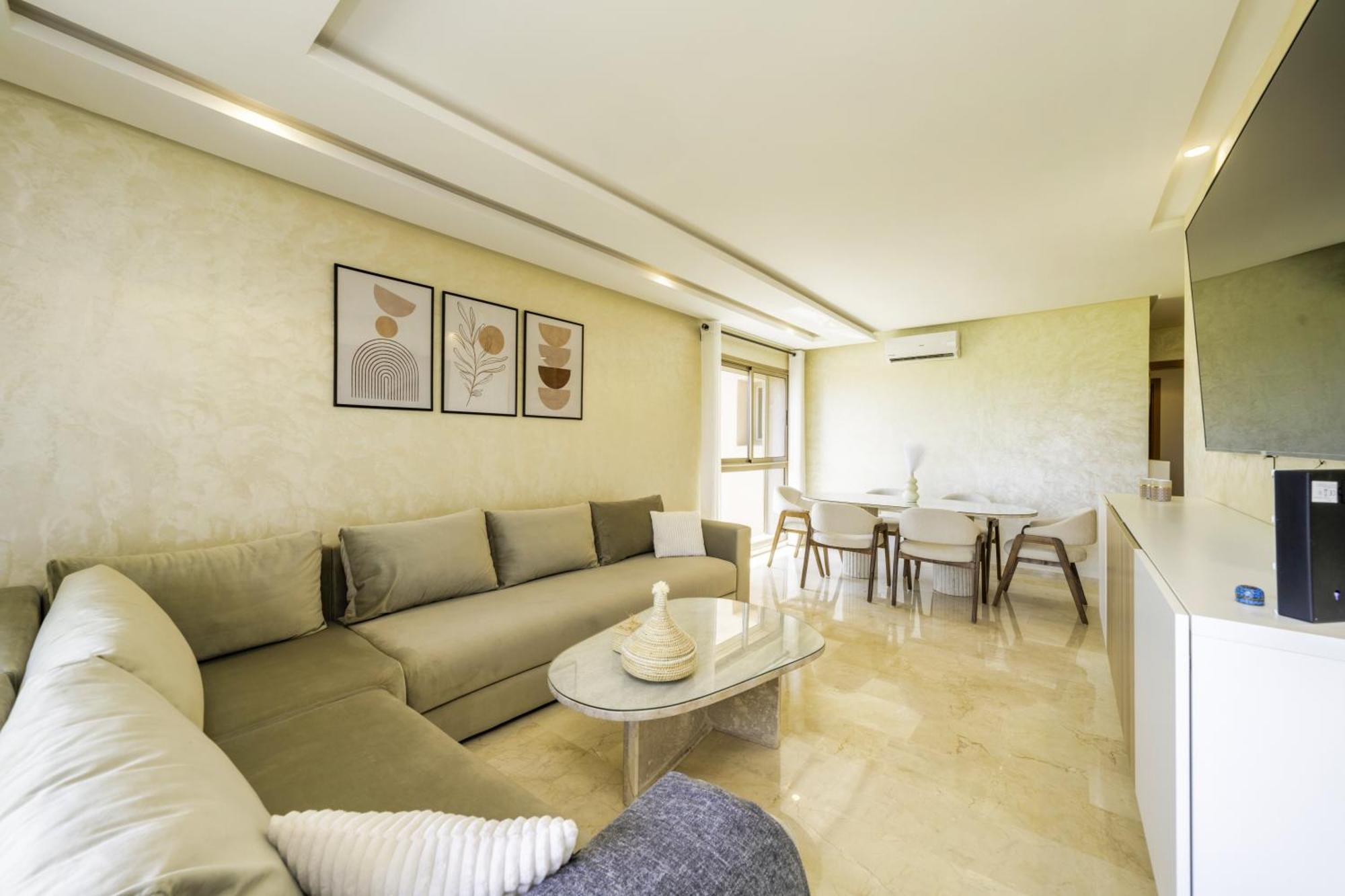 Vue Montagnes, Golf Et Piscine, Luxe A Marrakech Appartement Marrakesh