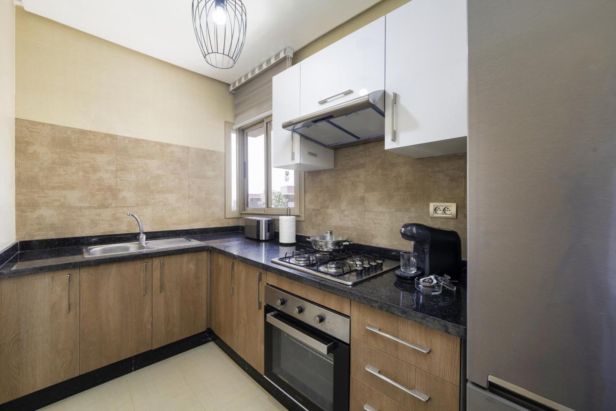 Appartement Vue Montagnes, Golf Et Piscine, Luxe A Marrakech *