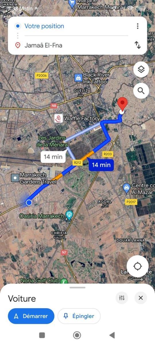 Appartement New Duplex Jardins D'anas- Avenue Guemassa Near Airport Marrakesh