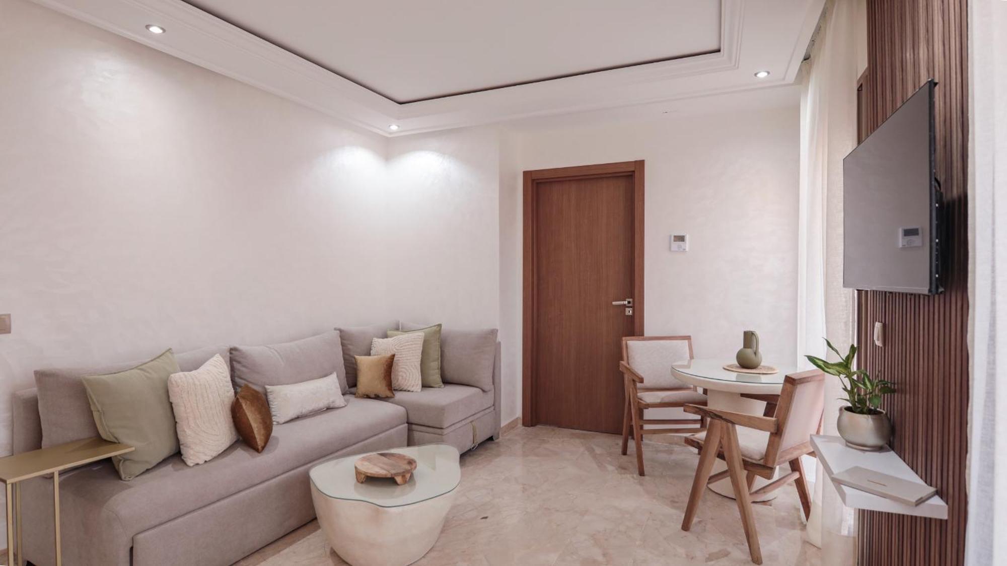 Piscine Chauffee - Sauna - Hammam - Coeur De Gueliz Appartement