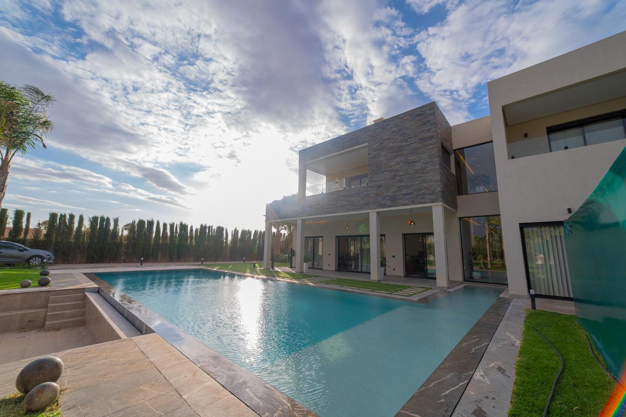 Villa Marrakech Vue Atlas Marrakesch