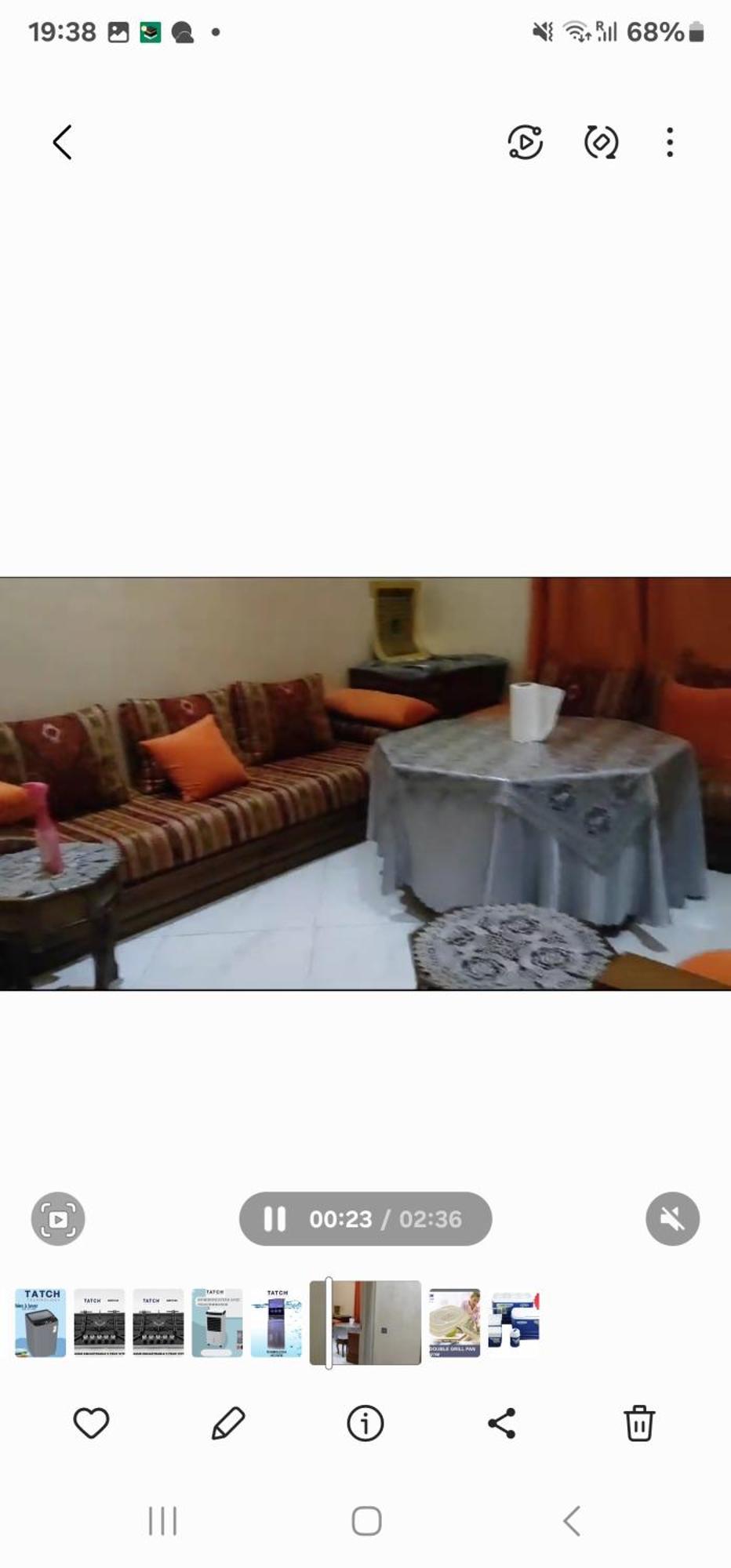 Appartement مبروك