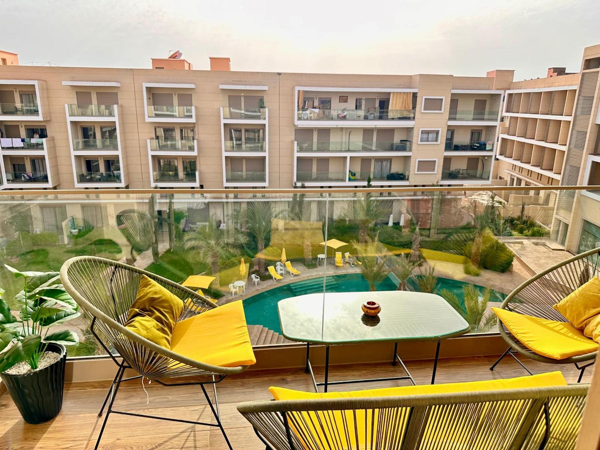 Pearl Garden Luxueux Chic Piscine Terrasse Netflix Iptv Parking Appartement *