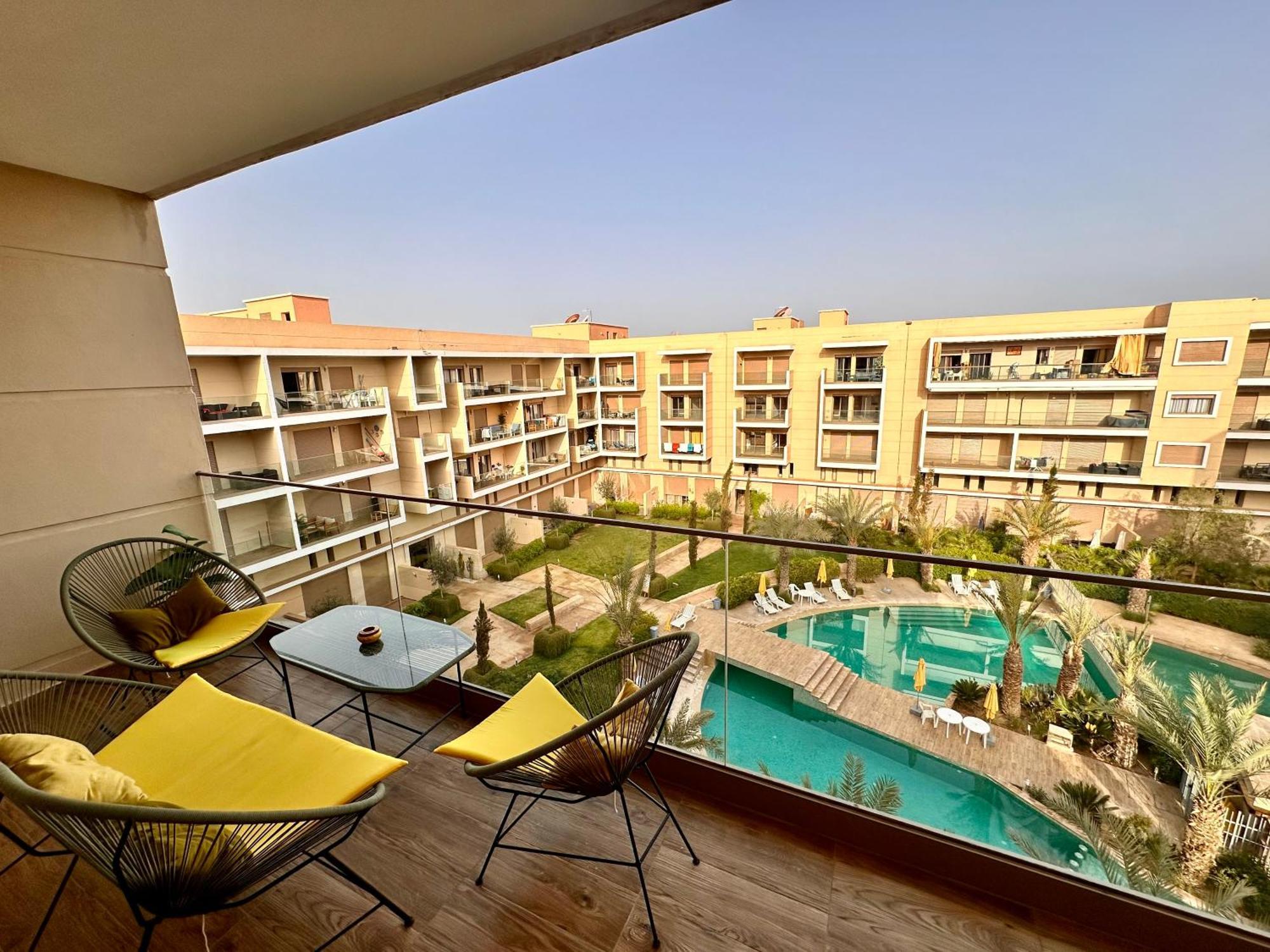Pearl Garden Luxueux Chic Piscine Terrasse Netflix Iptv Parking Appartement *
