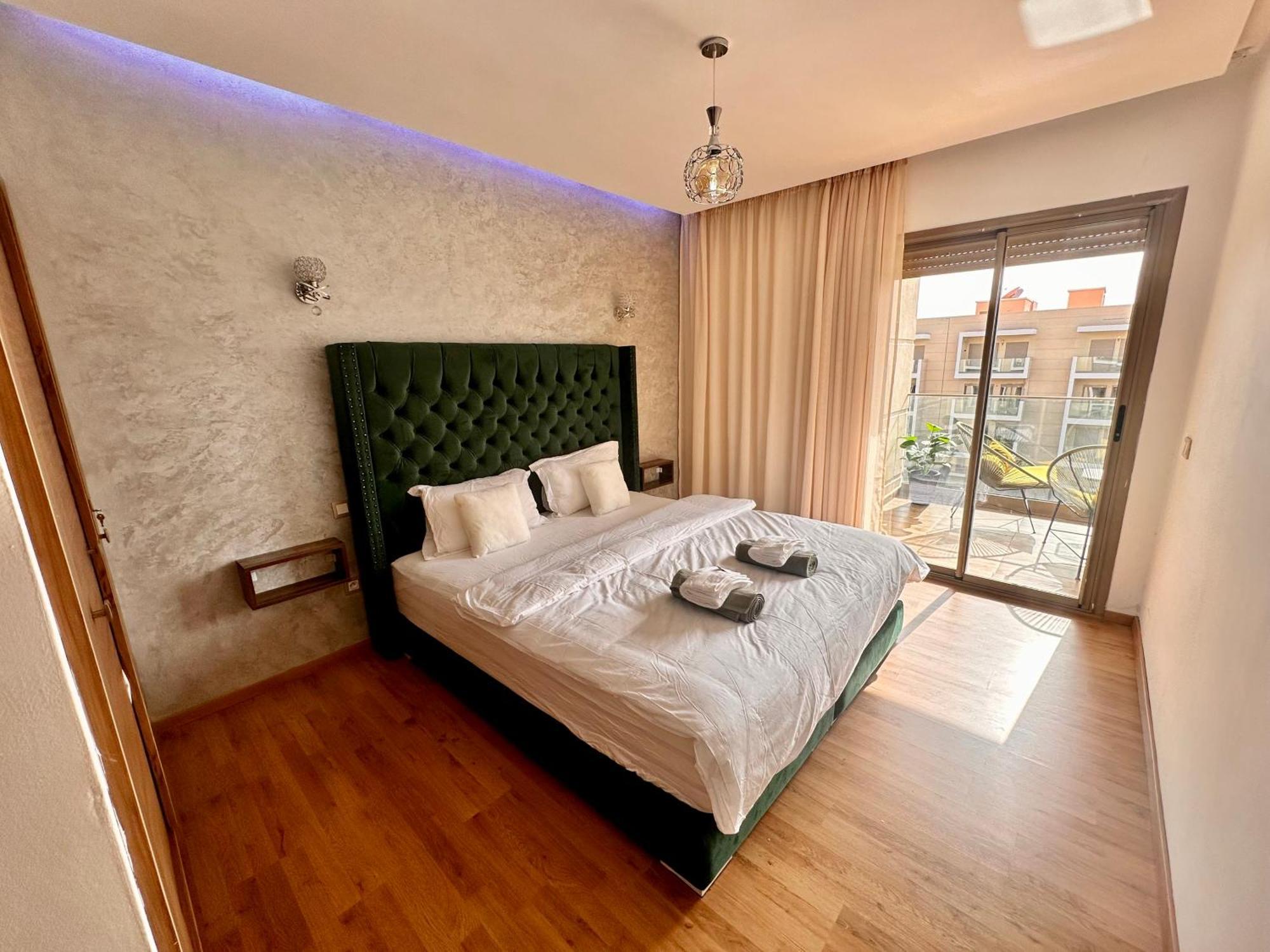 Appartement Pearl Garden Luxueux Chic Piscine Terrasse Netflix Iptv Parking
