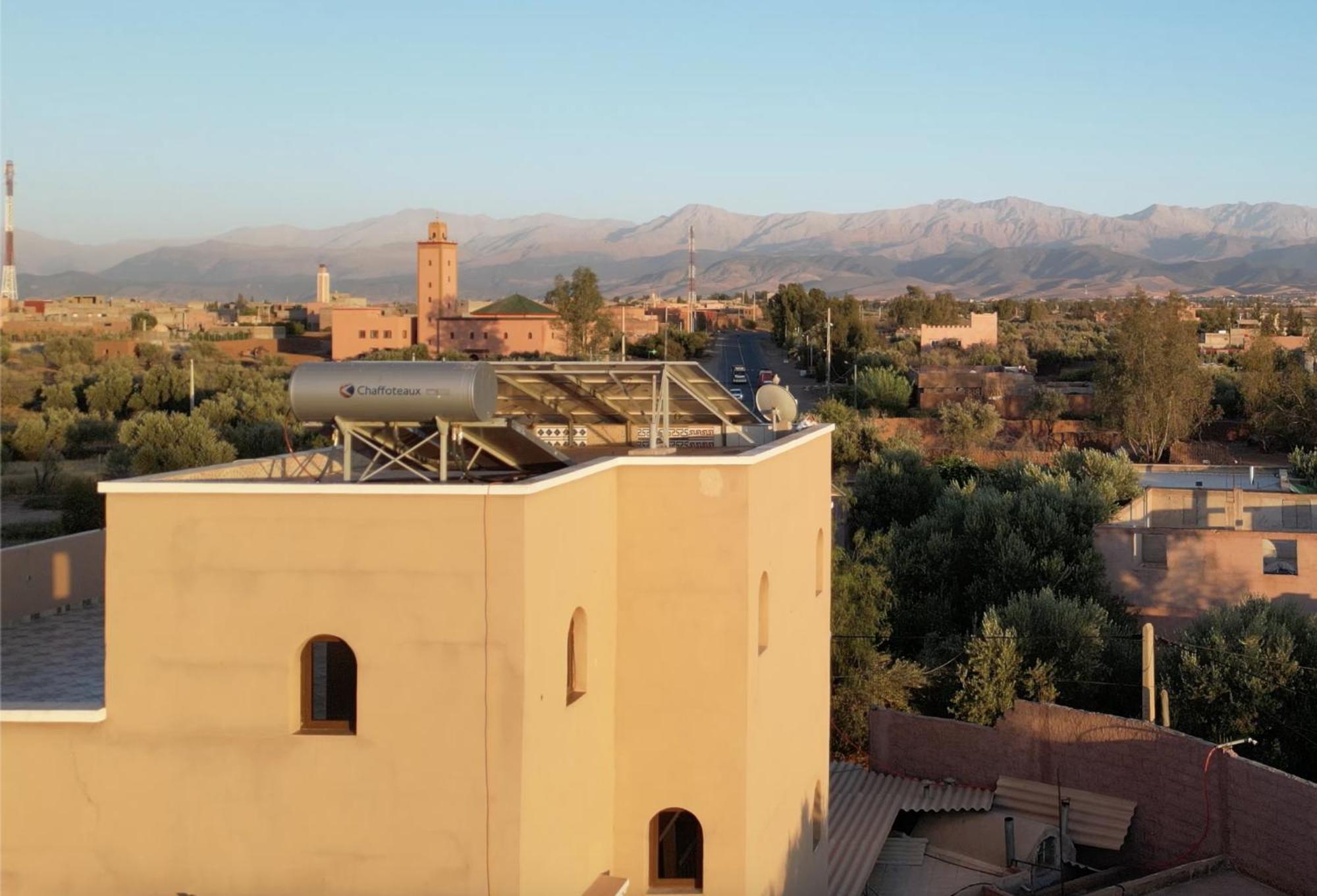 Blumen Villa Marrakesch