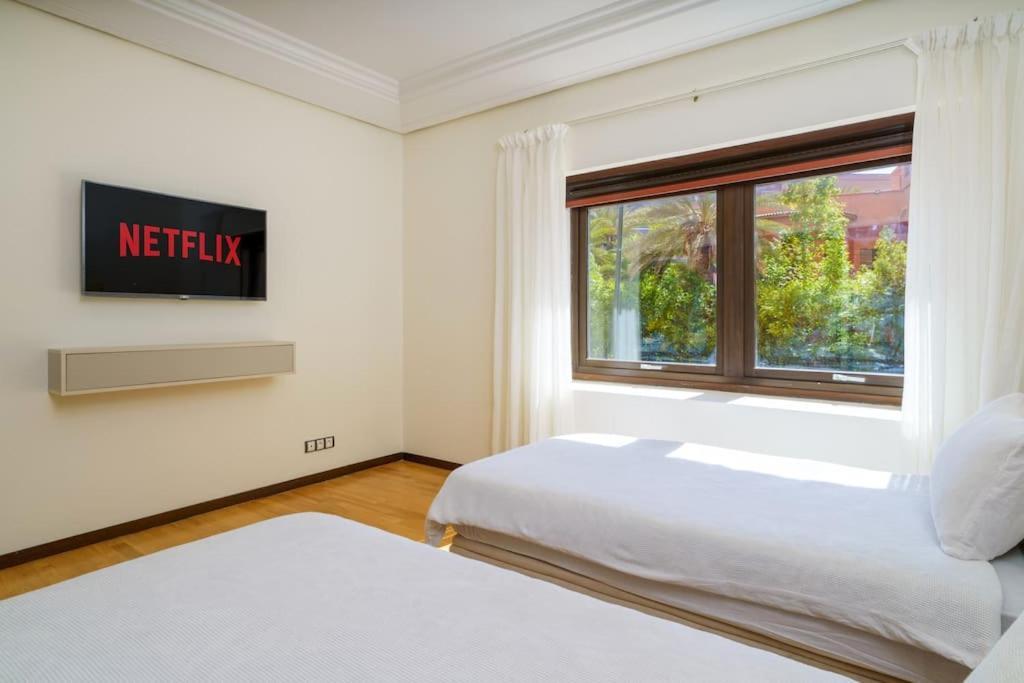 Duplex Somptueux Avec Piscine, Au Coeur De Gueliz, Centre-ville De Marrakech Appartement *