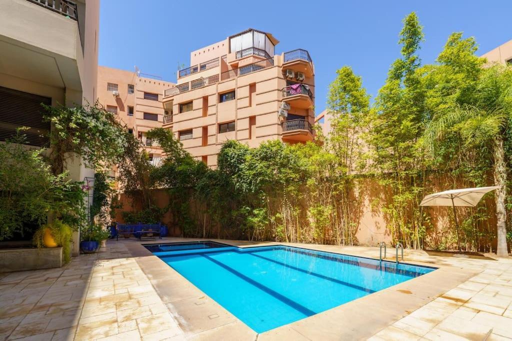 Duplex Somptueux Avec Piscine, Au Coeur De Gueliz, Centre-ville De Marrakech Appartement Marrakesh