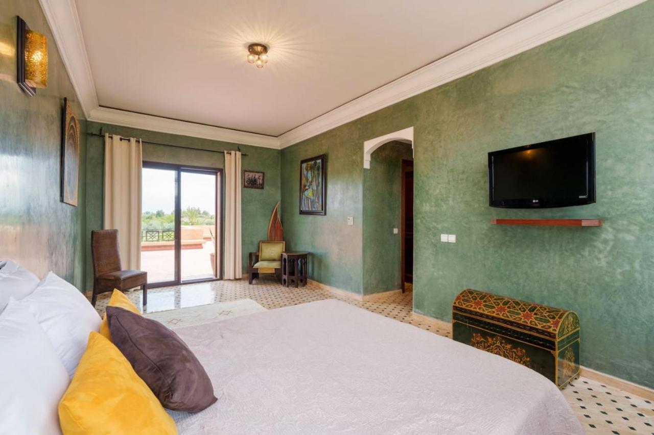 Villa Golf Mansion With Atlas Mountain View *