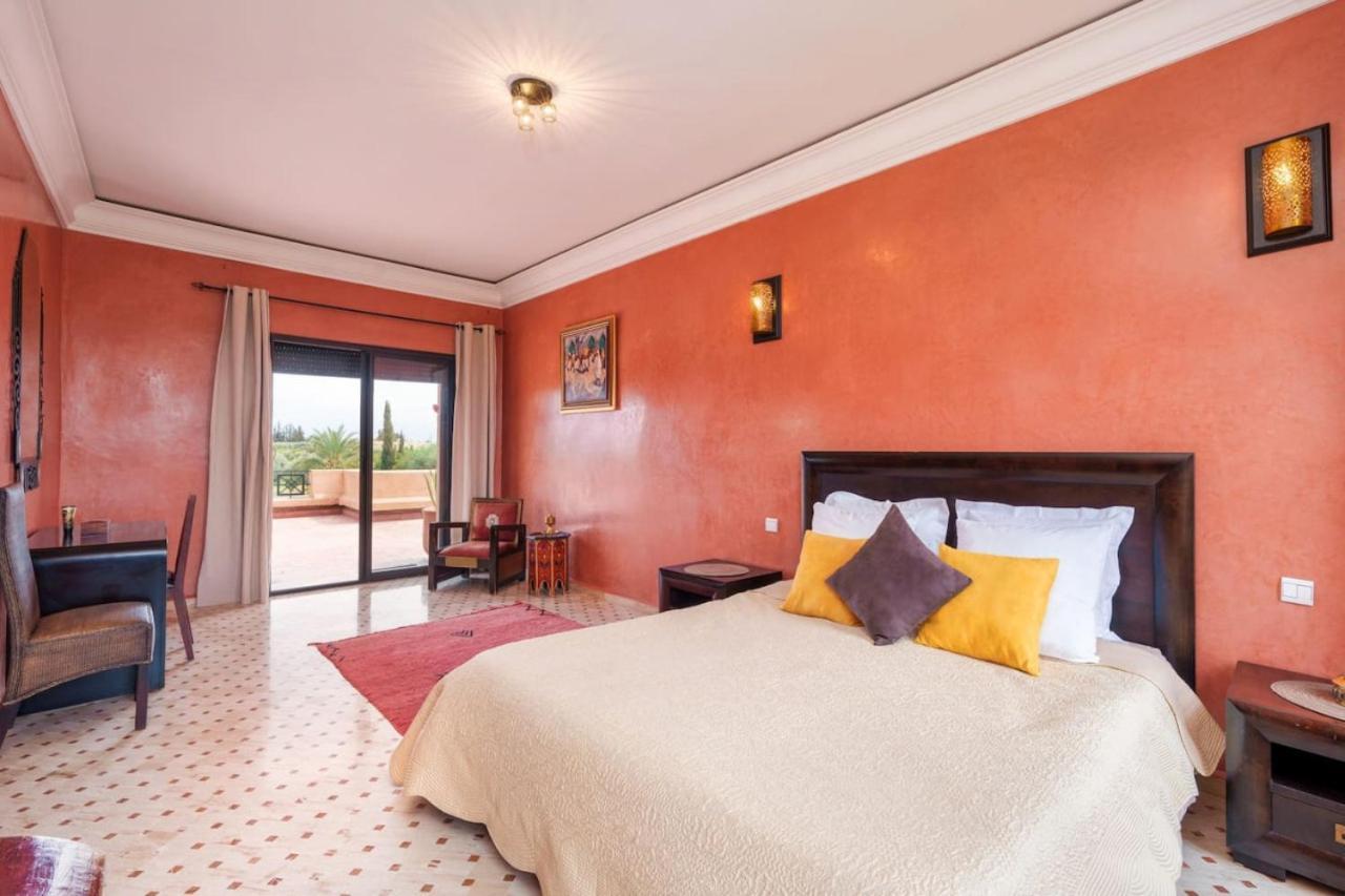 Golf Mansion With Atlas Mountain View Villa Marrakesh