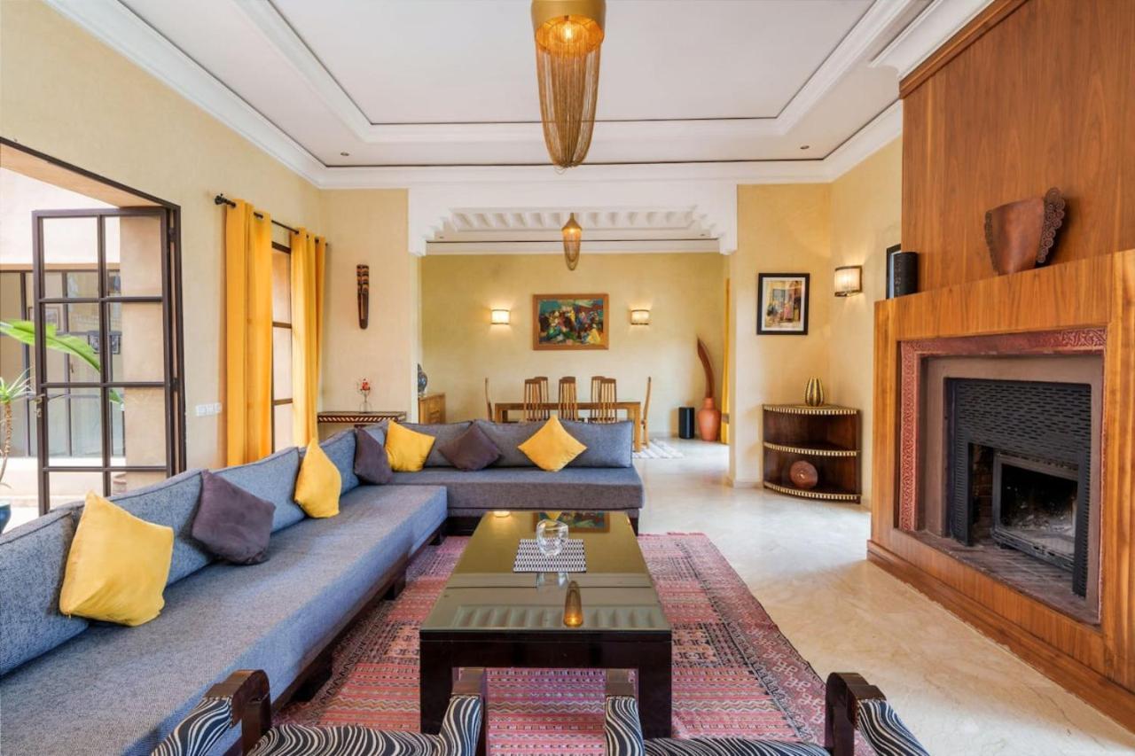 Golf Mansion With Atlas Mountain View Villa Marrakesh