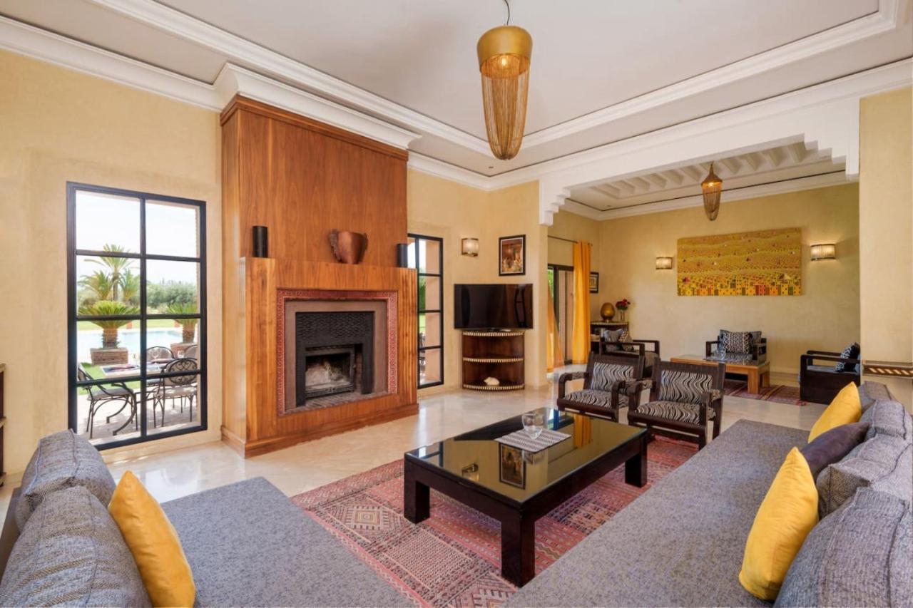 Villa Golf Mansion With Atlas Mountain View Marrakesh