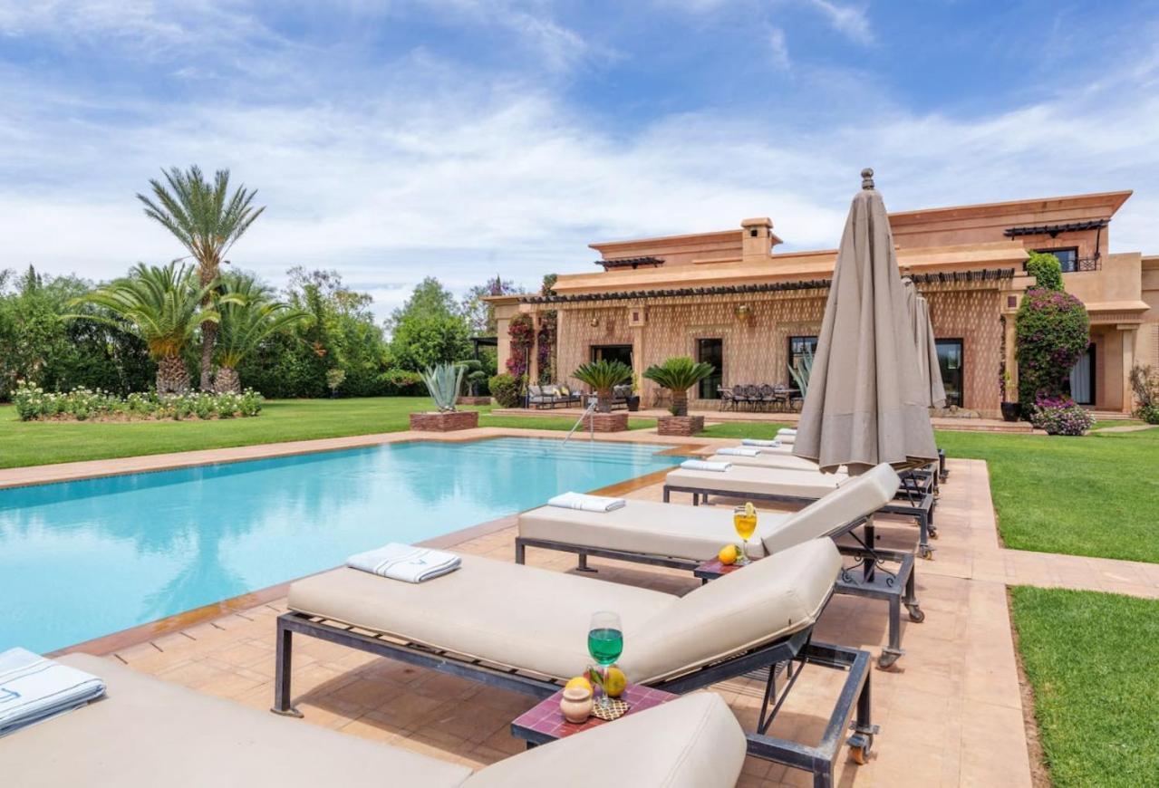Villa Golf Mansion With Atlas Mountain View *