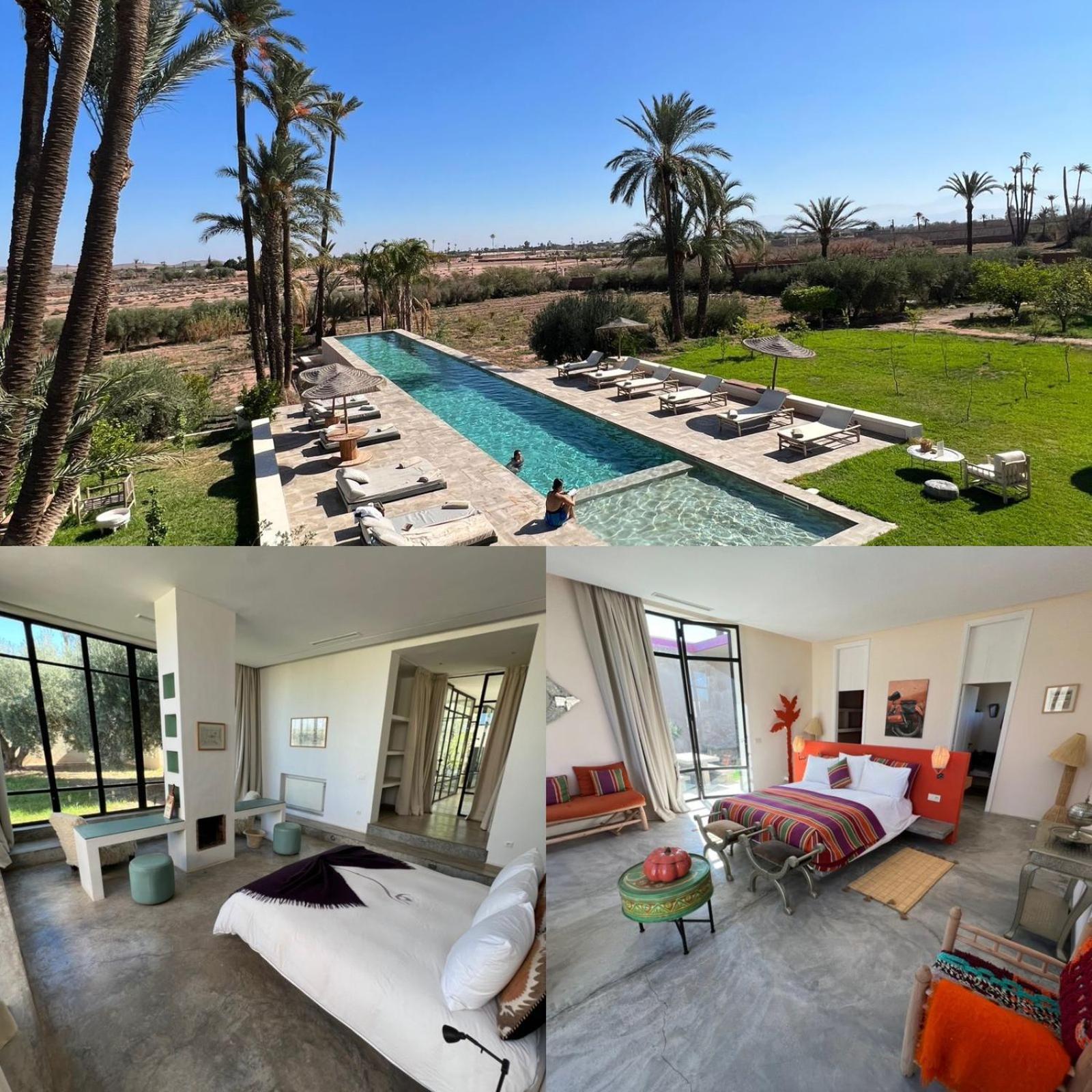 Palais 1 Hectare Les Dattiers De Marrakech By Bakkal Villa *