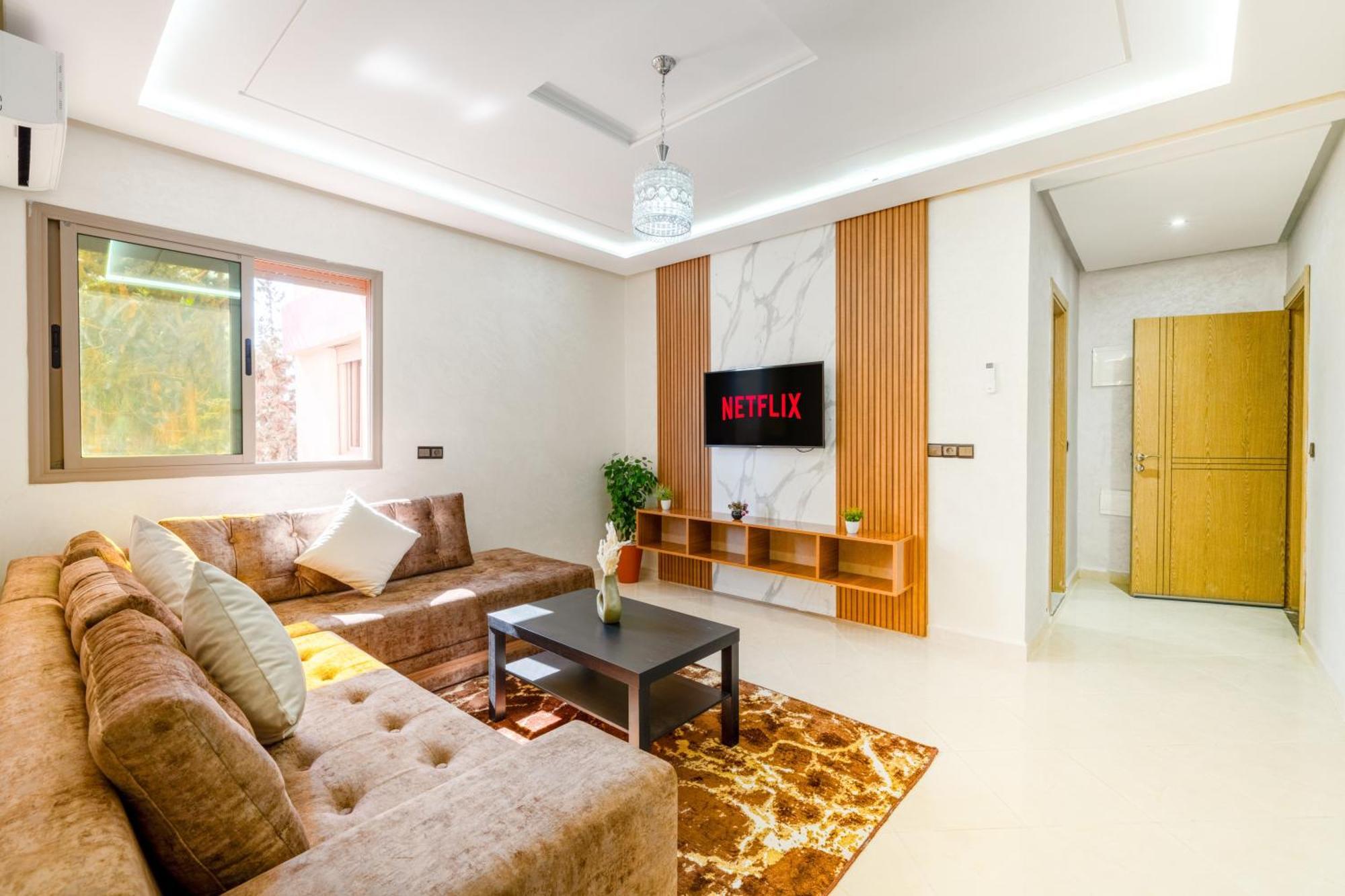 Appartement Cozy A Gueliz Juste Les Familles Marrakesh