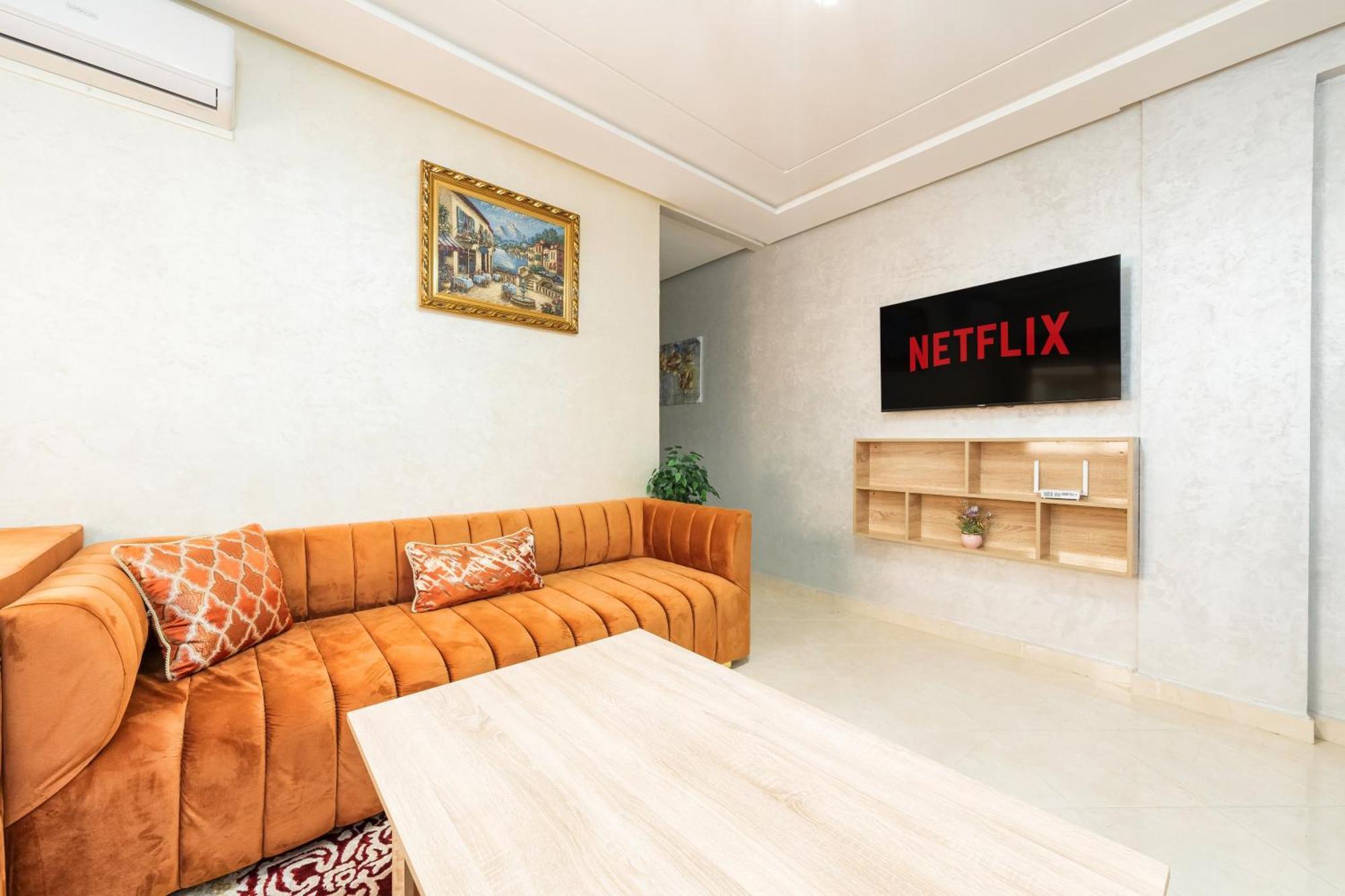 Appartement Cozy A Gueliz Juste Les Familles Marrakesh