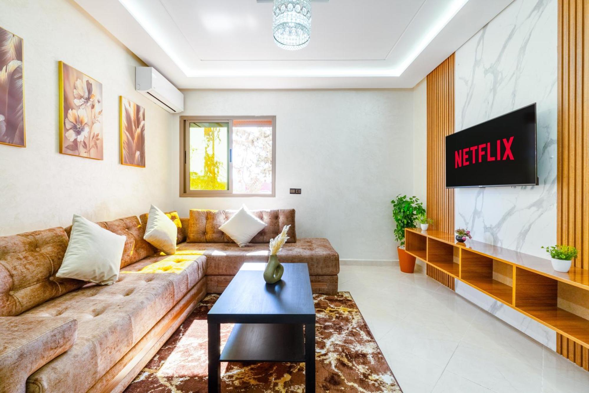 Appartement Cozy A Gueliz Juste Les Familles Marrakesh