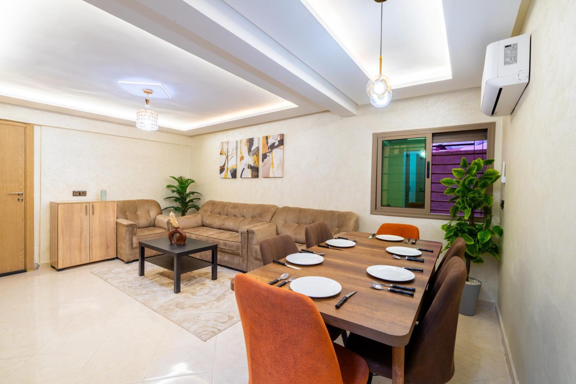 Appartement Cozy A Gueliz Juste Les Familles *