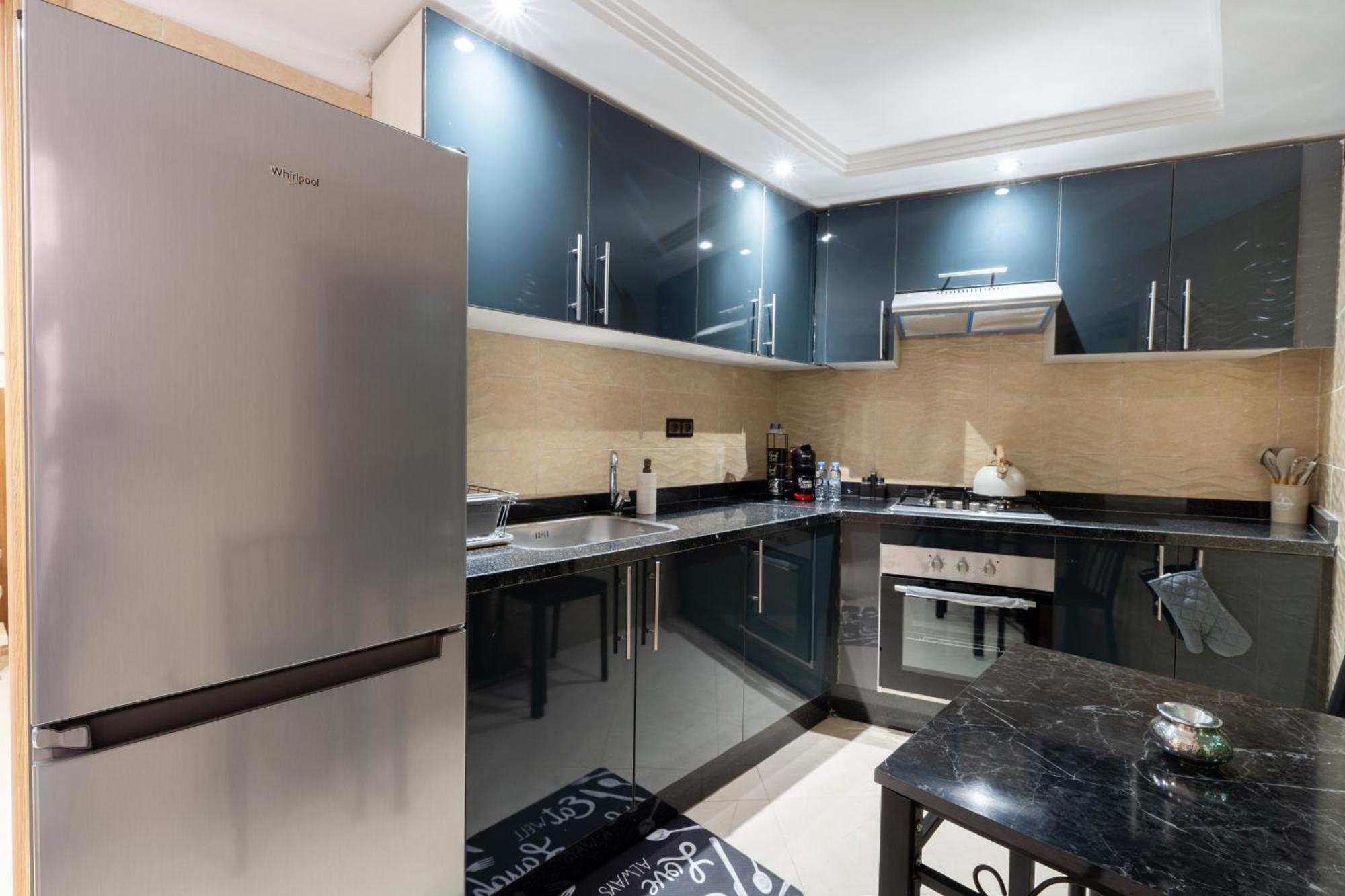 Cozy A Gueliz Juste Les Familles Appartement Marrakesh