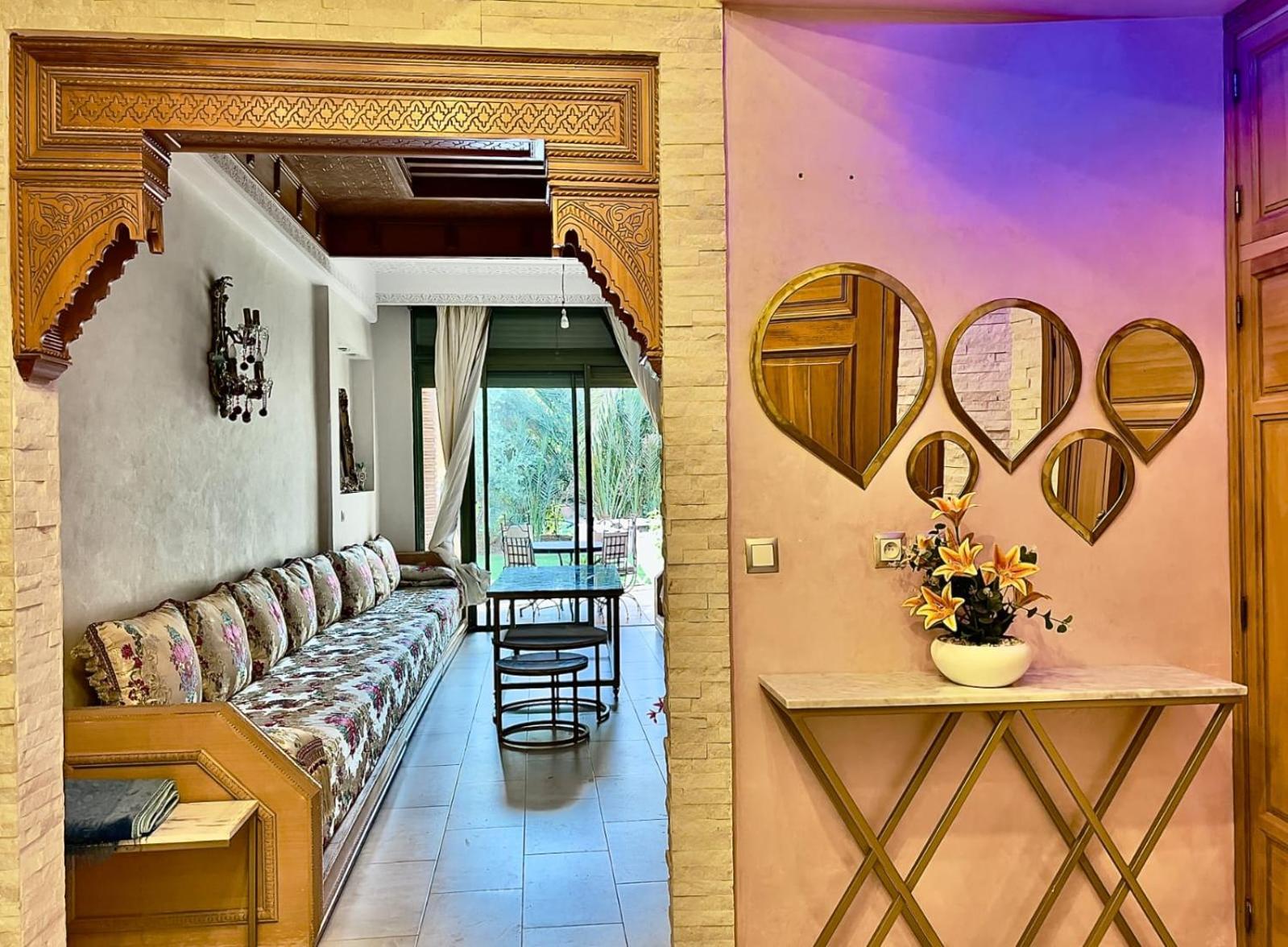Palmeraie 3 Vue Piscine Et Jardin Ferienhaus Marrakesch
