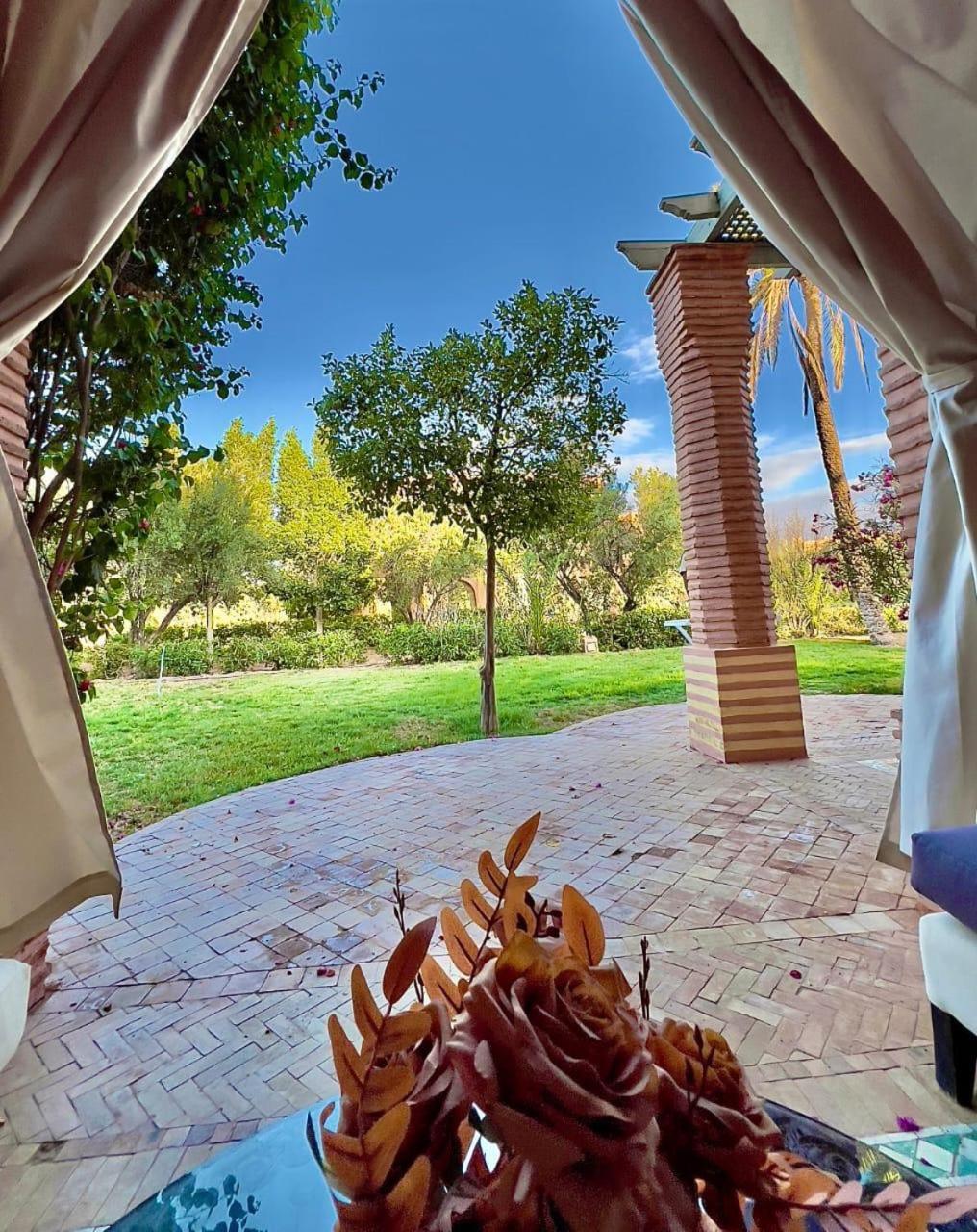 Palmeraie 3 Vue Piscine Et Jardin Ferienhaus Marrakesch