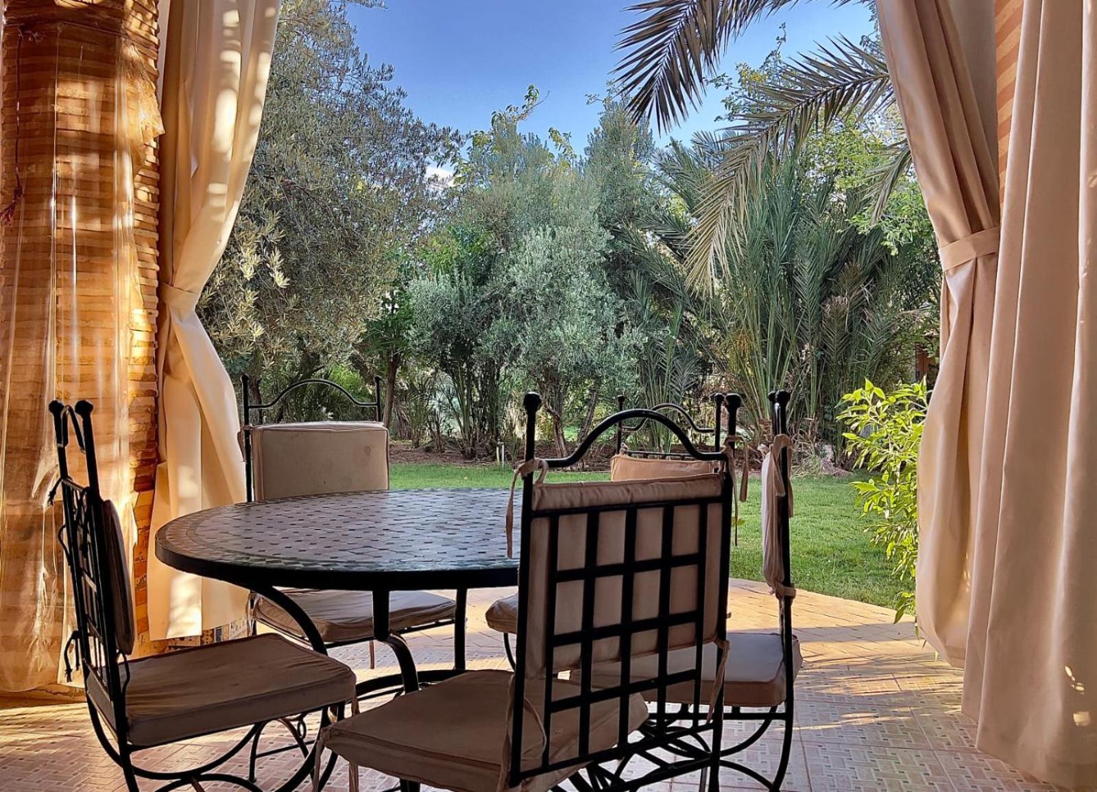 Ferienhaus Palmeraie 3 Vue Piscine Et Jardin Marrakesch