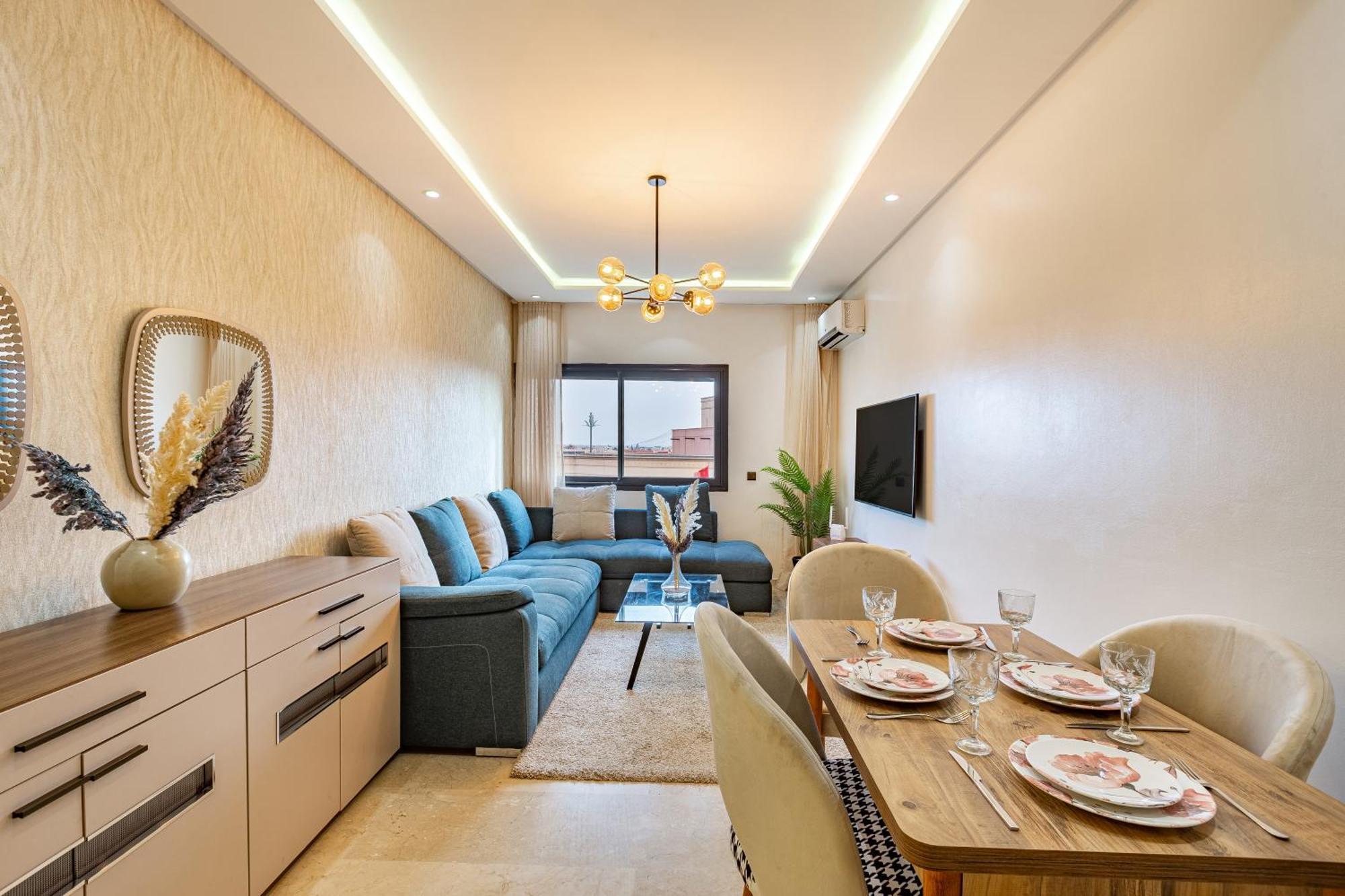 Appartement New! Nour A Gueliz Proche La Gare