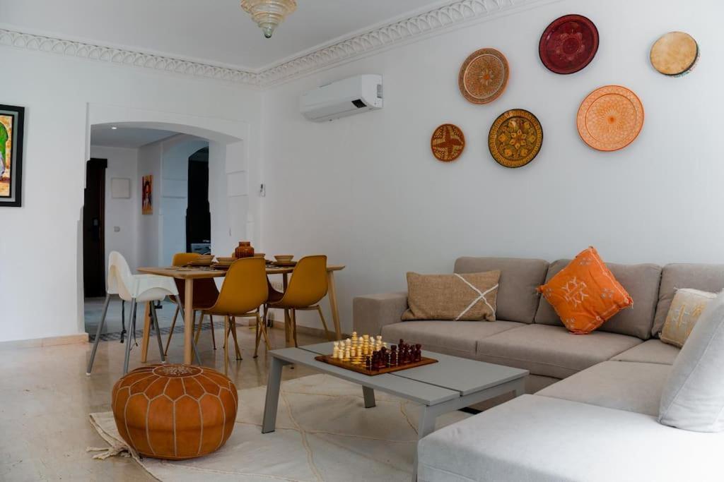 Bel Hivernage Avec Belle Terrasse Appartamento Marrakesh
