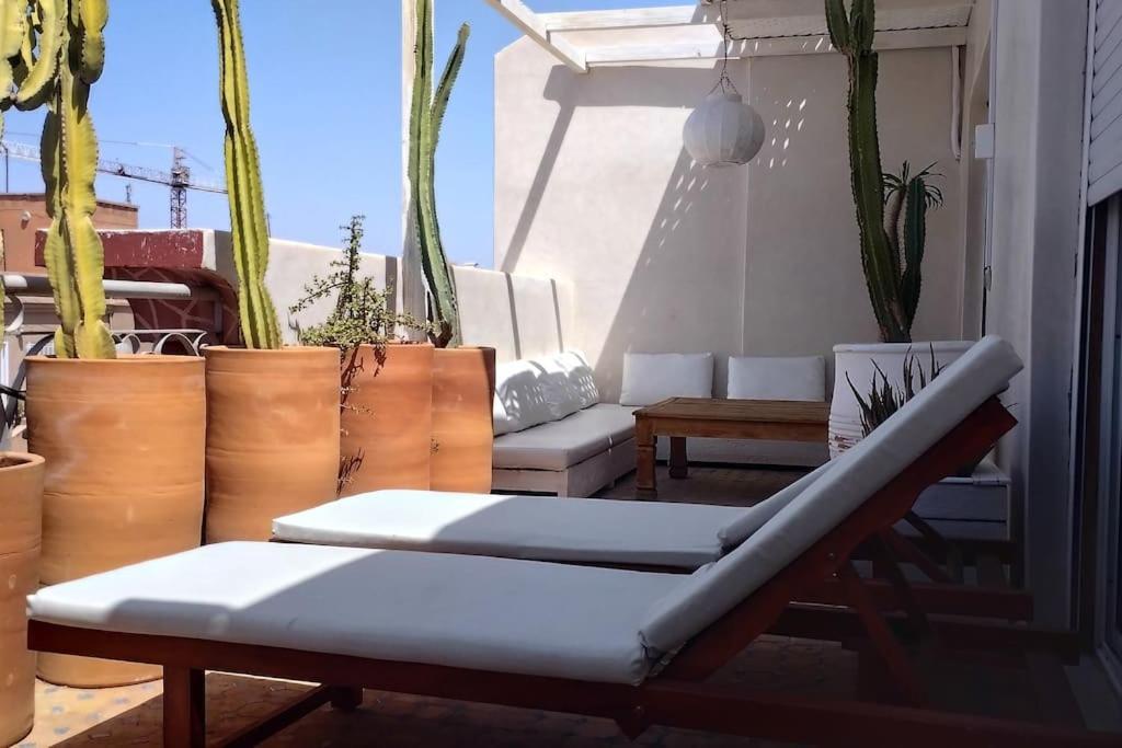 Apartamento Rooftop Avec Terrasse Centre Gueliz