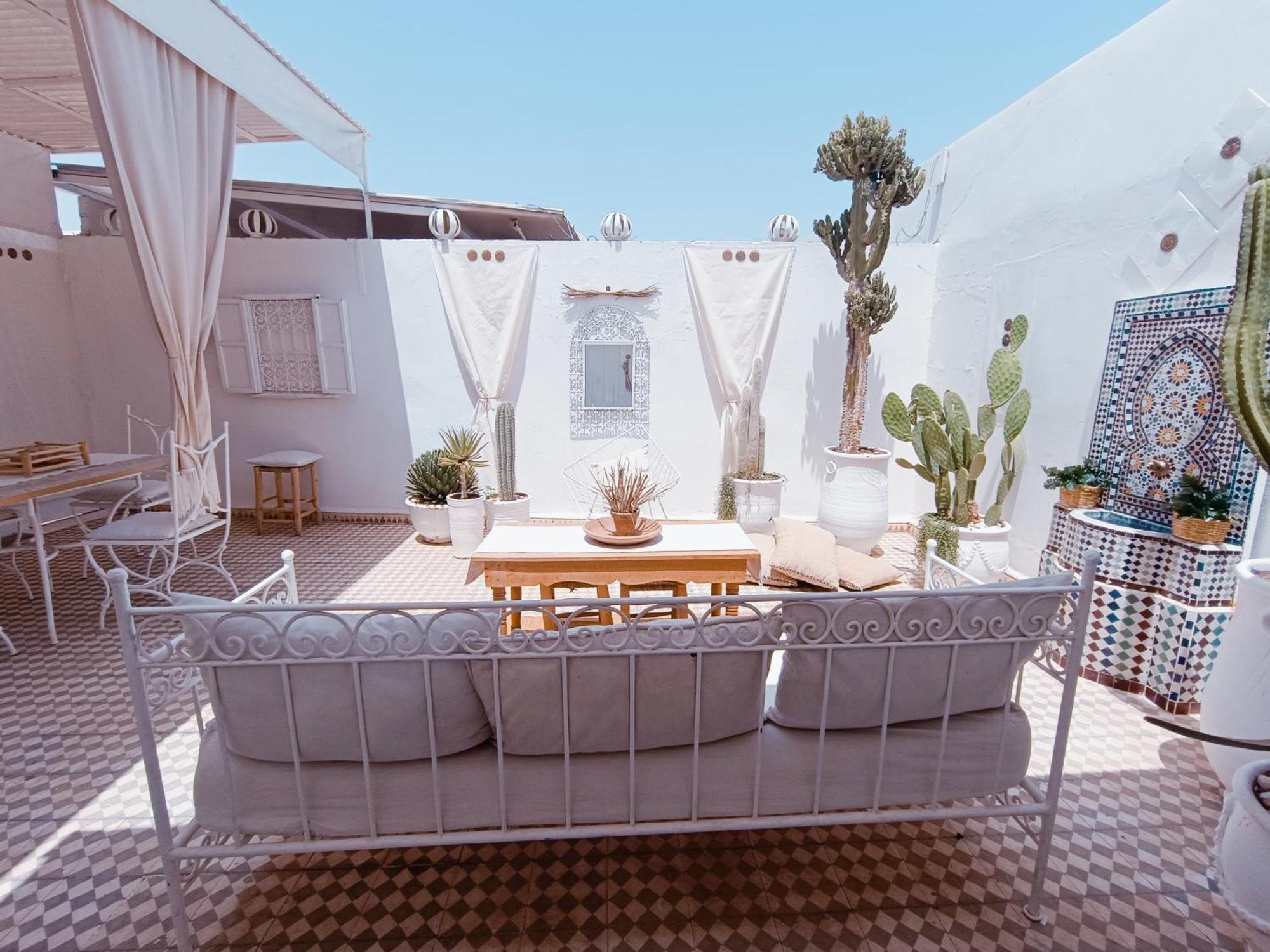 Blanco Medina Avec Terrasse Appartement Marrakesh