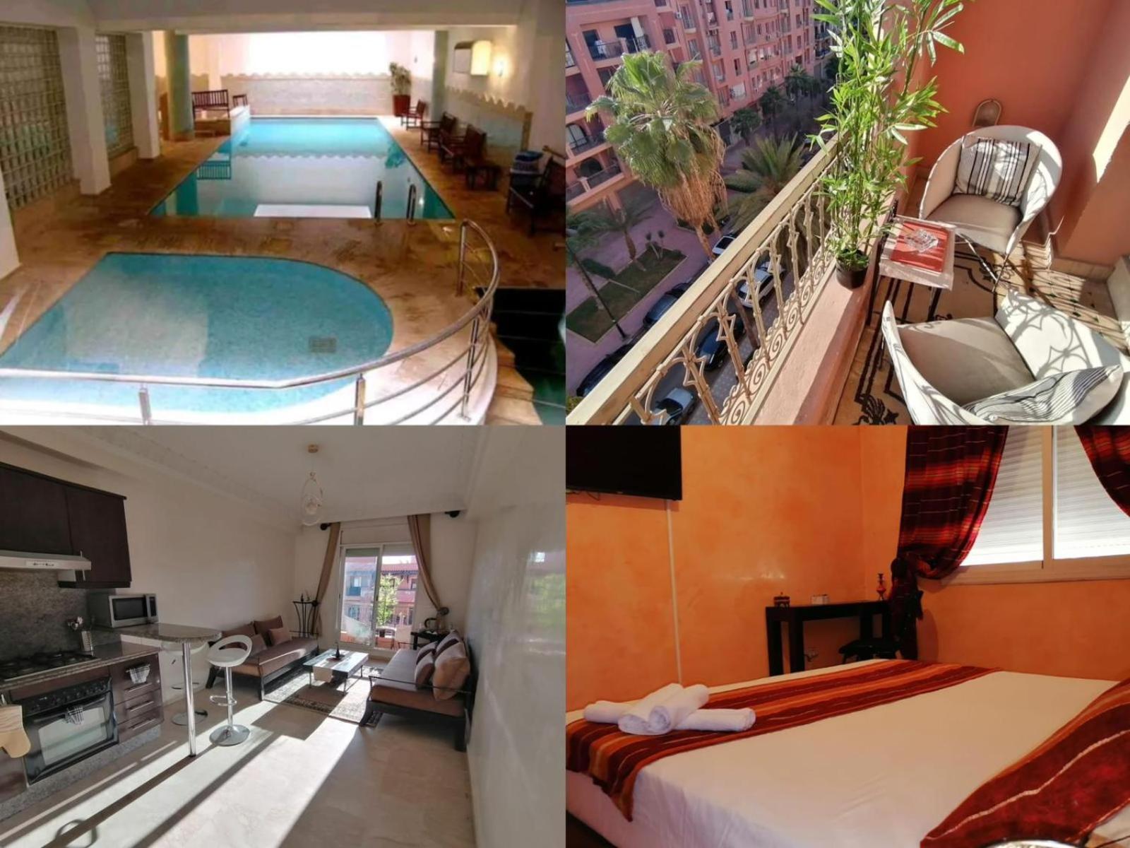 Gueliz Avec Piscine Et Salle De Sport Appartement *