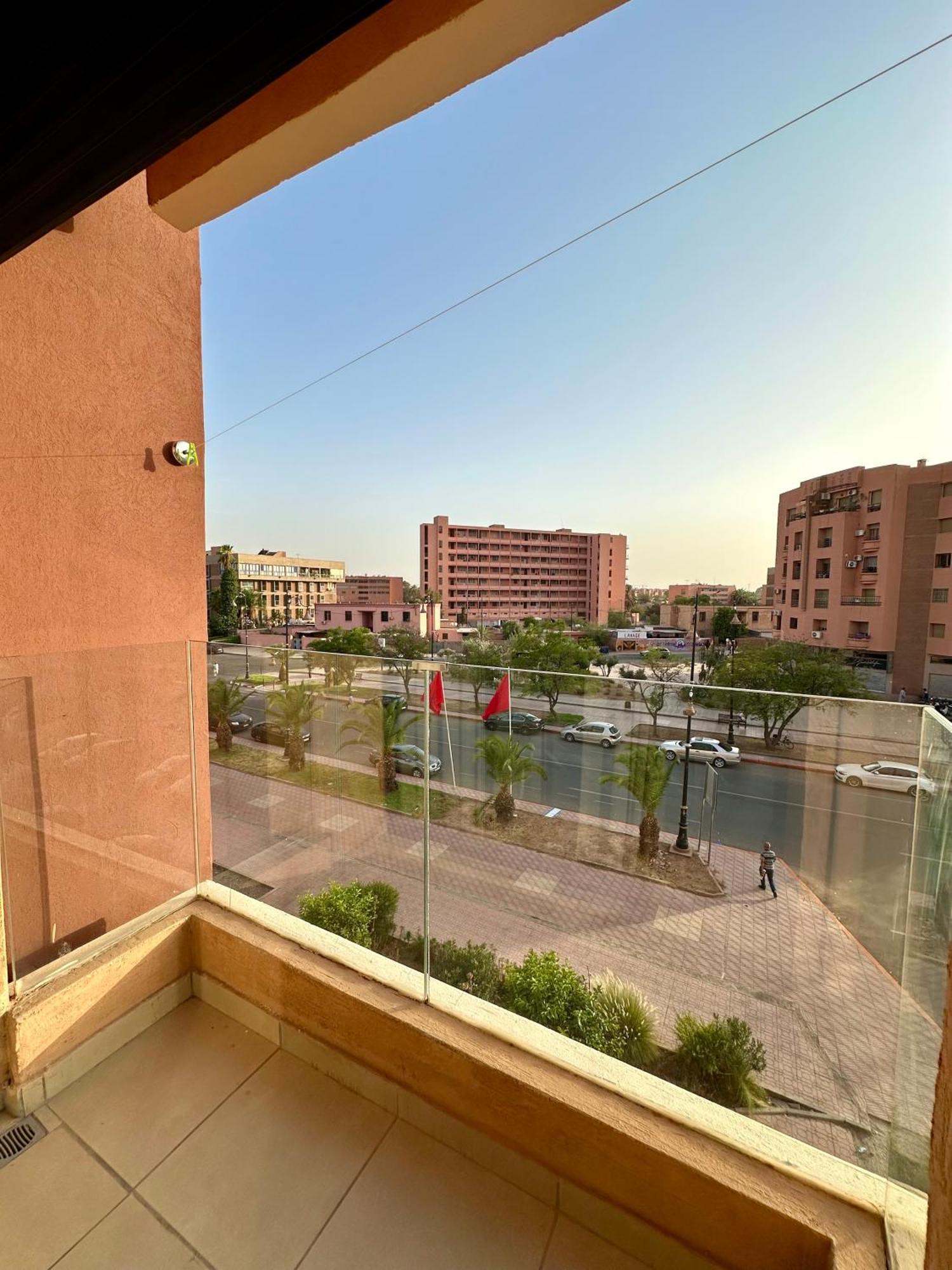 Salon A Avenue Med 6 Centre De Gueliz 10 Appartamento Marrakesh