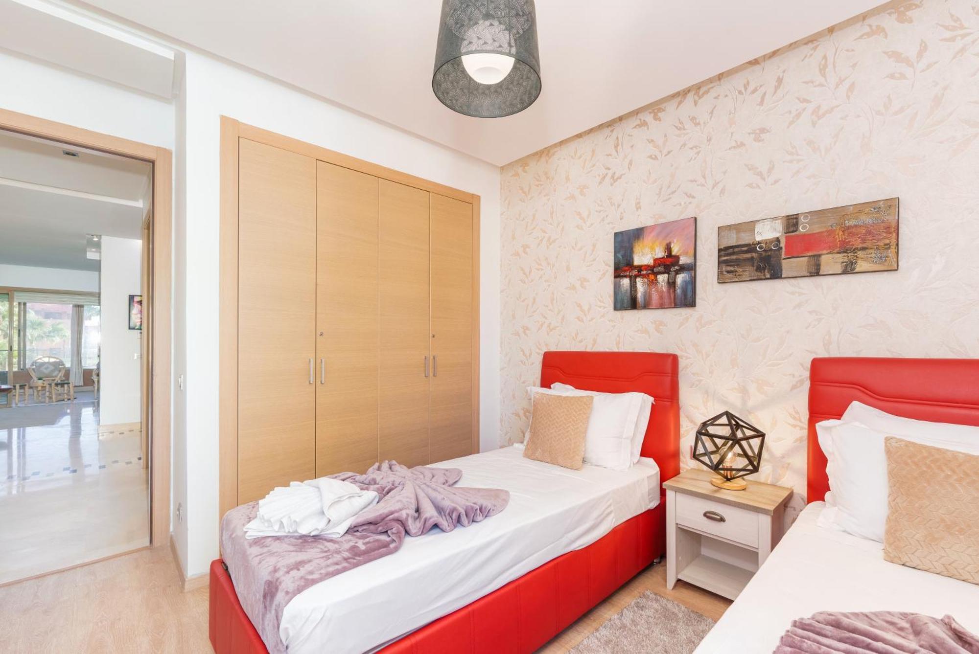 Vue Golf, Piscine, Atlas Luxe Boheme-chic Appartamento Marrakesh