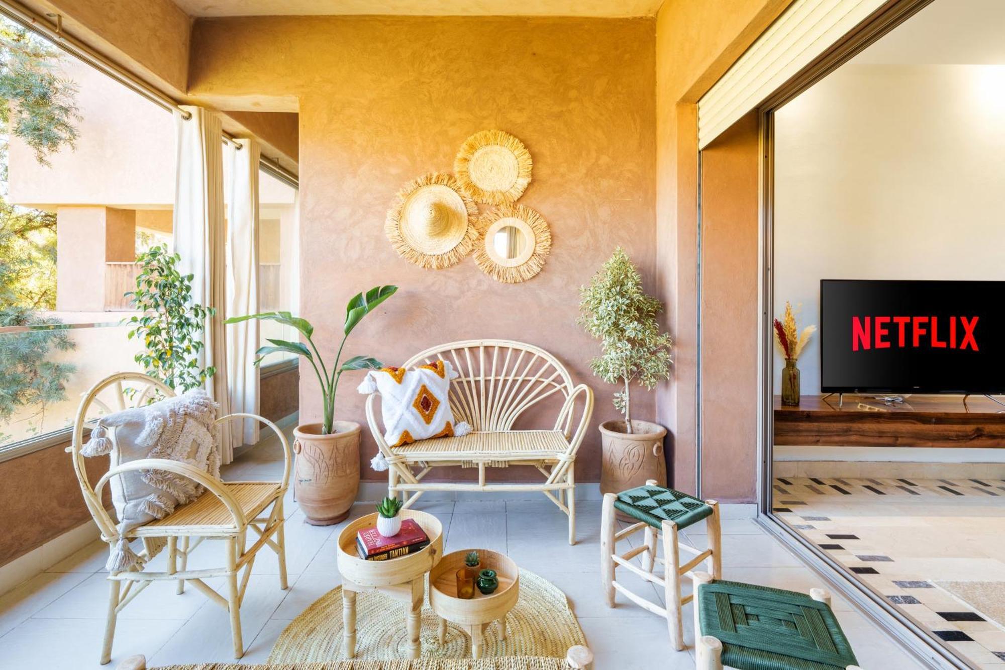 Appartamento Vue Golf, Piscine, Atlas Luxe Boheme-chic