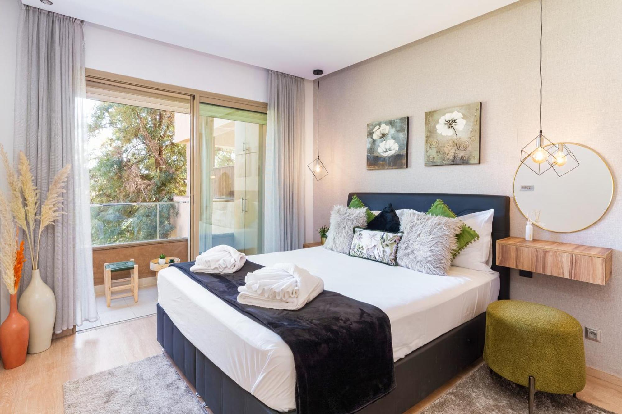 Appartamento Vue Golf, Piscine, Atlas Luxe Boheme-chic Marrakesh