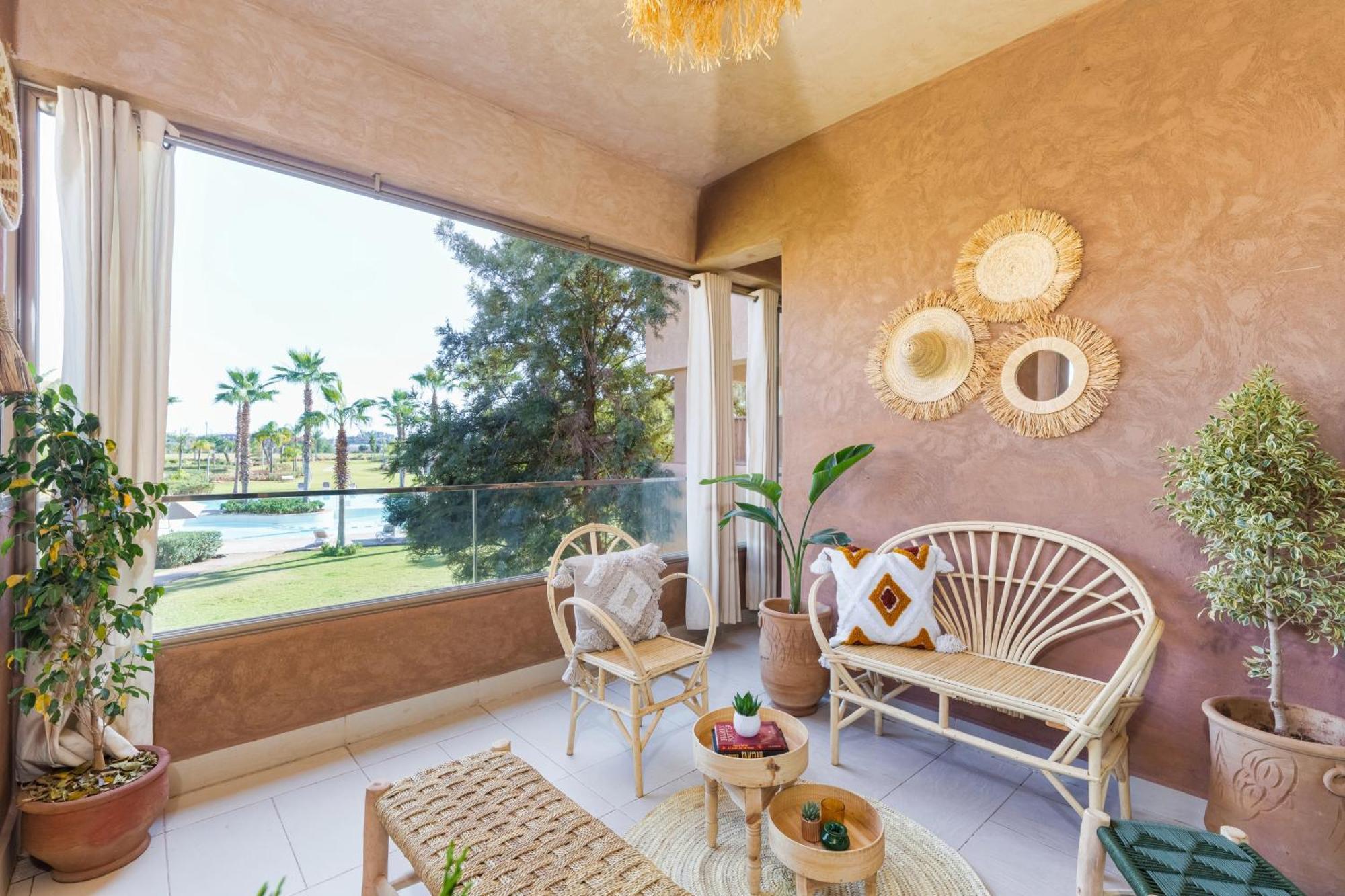 Vue Golf, Piscine, Atlas Luxe Boheme-chic Appartamento *