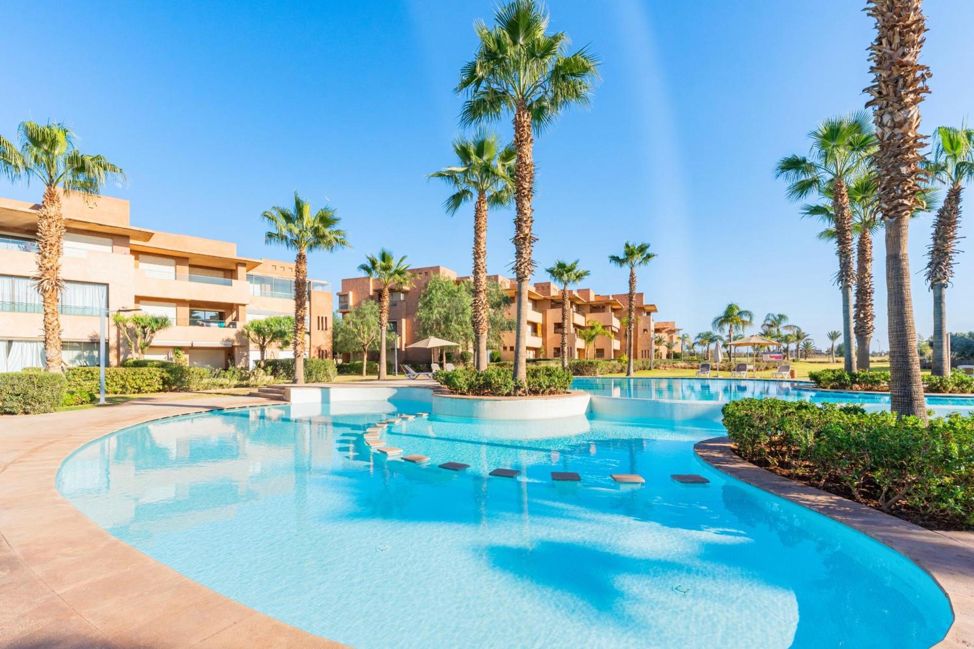 Appartamento Vue Golf, Piscine, Atlas Luxe Boheme-chic *