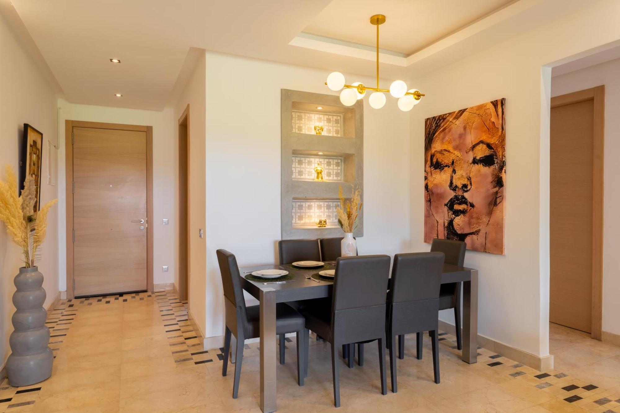 Appartamento Vue Golf, Piscine, Atlas Luxe Boheme-chic