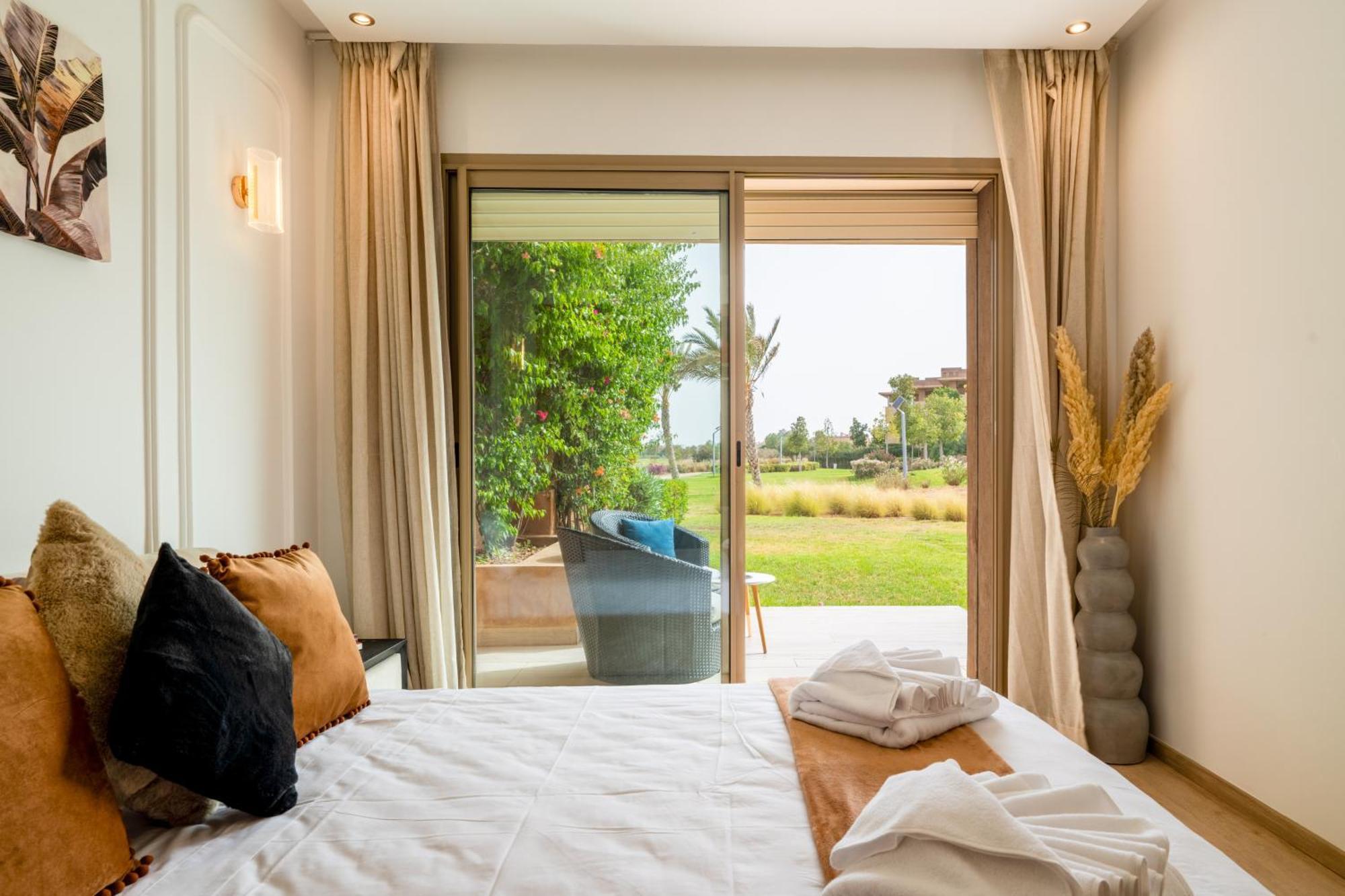 Appartamento Vue Golf, Piscine, Atlas Luxe Boheme-chic *
