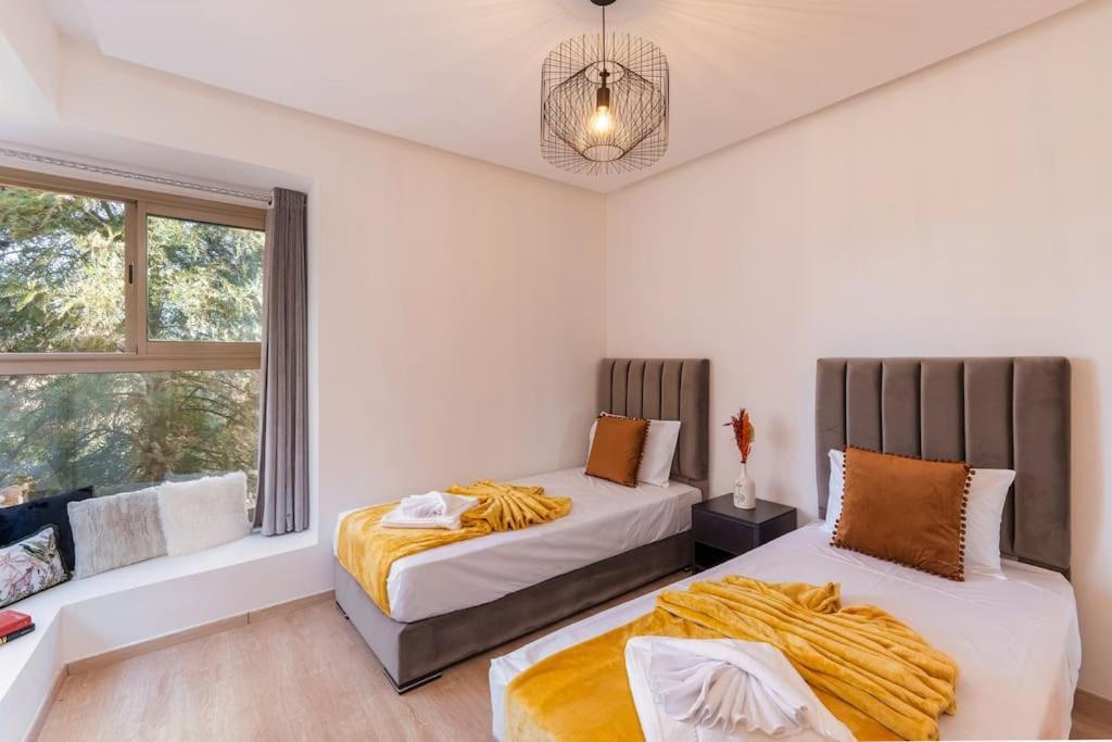 Vue Golf, Piscine, Atlas Luxe Boheme-chic Appartamento Marrakesh