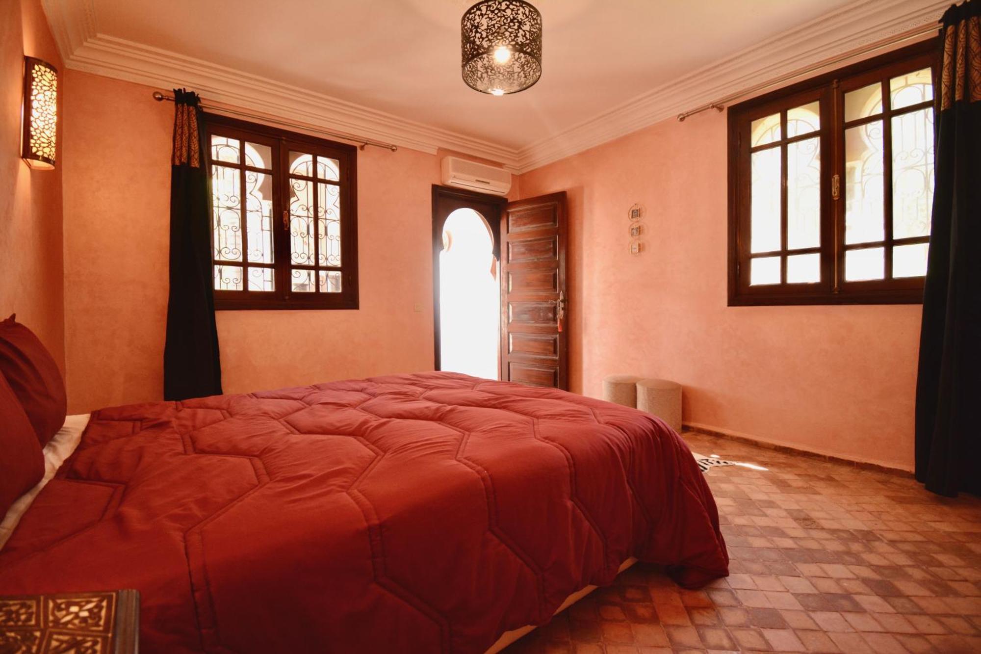 Villa Familiale Dans Privee Au Coeur Dune Oliveraie Marrakesh