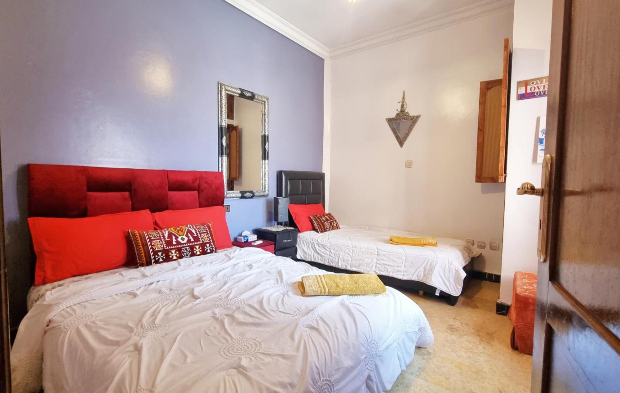 Apartment Oranger Family House Center, Private Large House, Terasse Garden View, Free Parking Marrakesh