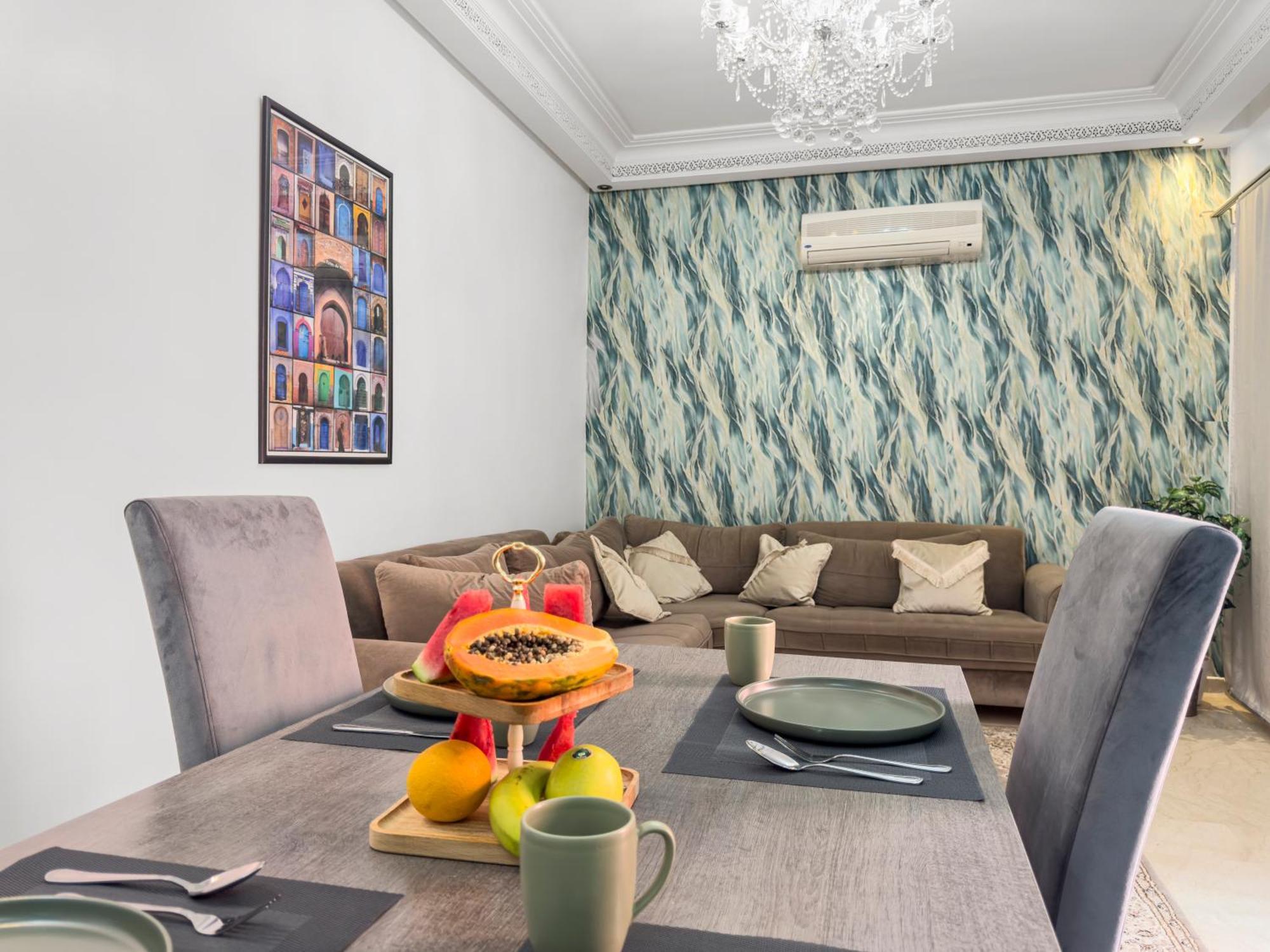 Apartment Gueliz Big Family Duplex - Relax Terraces Marrakesh