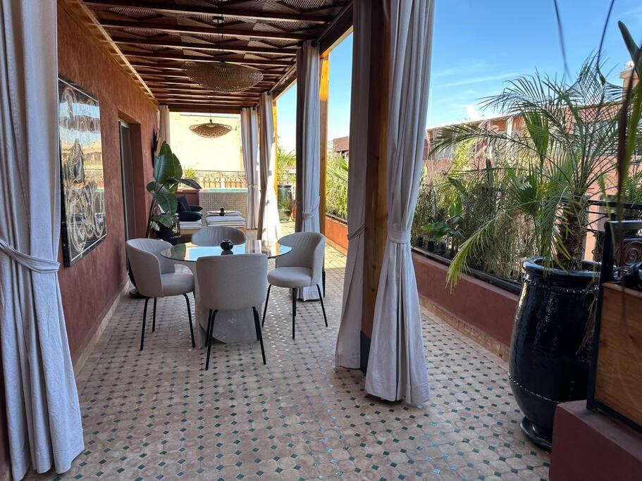 Roof Terrasse Centre-gueliz Jacuzzi Appartement *