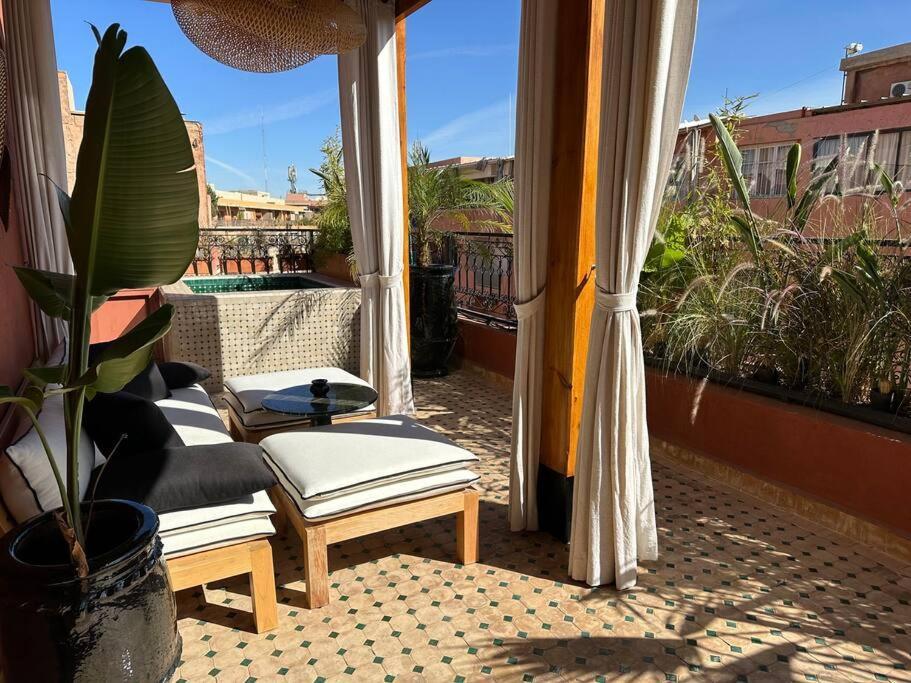 Roof Terrasse Centre-gueliz Jacuzzi * Marrakesh
