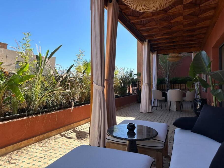 Appartement Roof Terrasse Centre-gueliz Jacuzzi Marrakesh