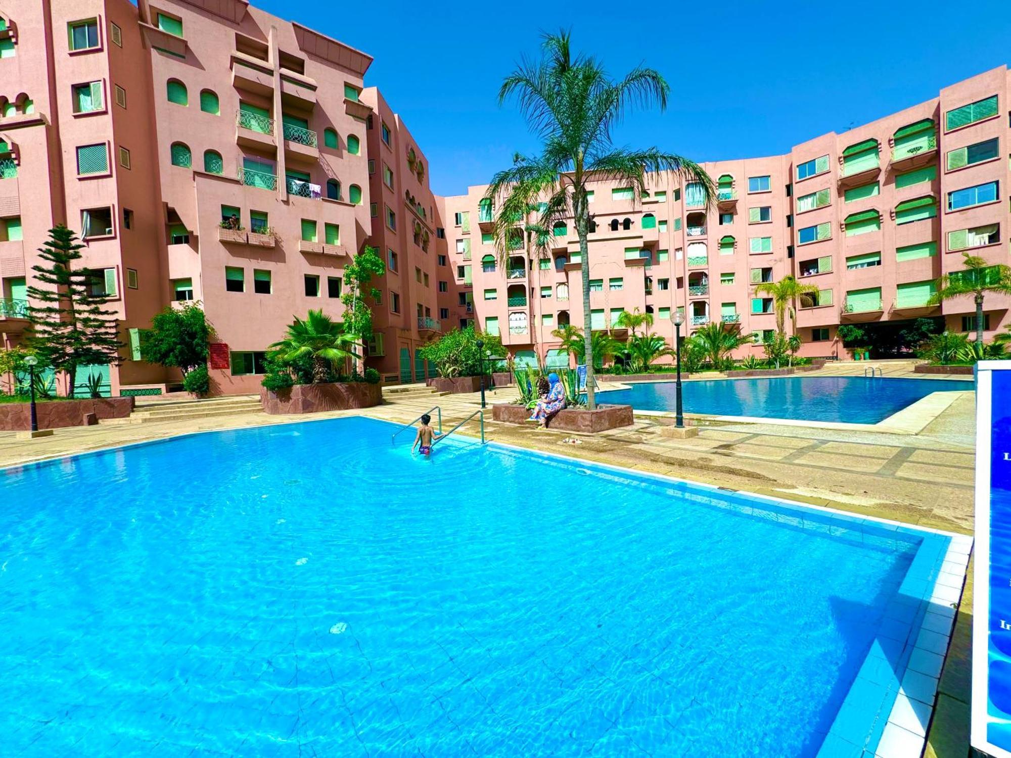 Appartement 3br With Swimming Pool Hivernage Marrakesh