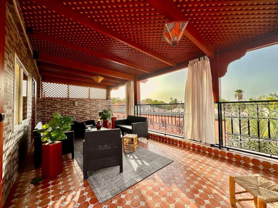 Appartement Triplex Spacieux Et Familial Avec Vue Panoramique Marrakesh