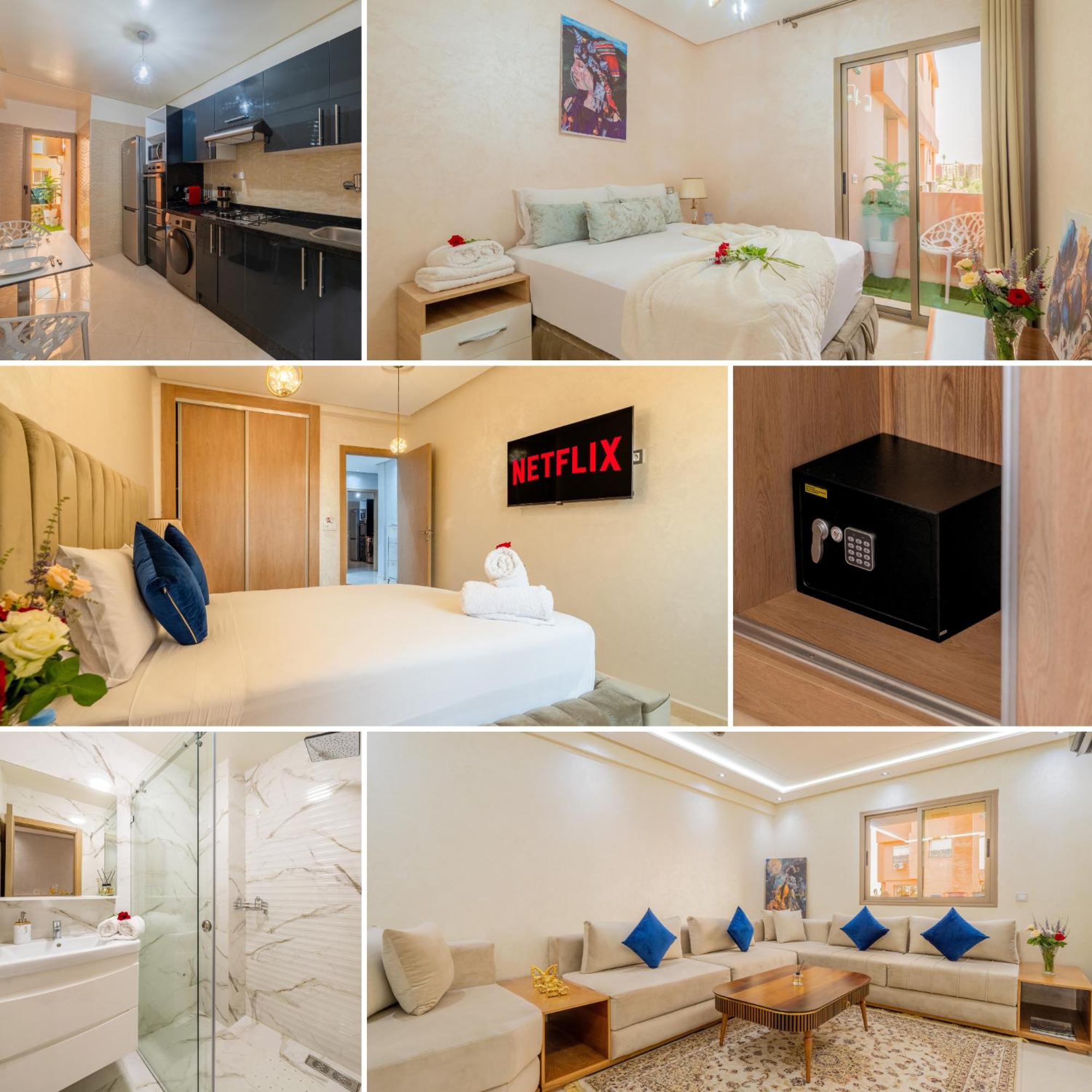 Appartement L'havre De Paix De Gueliz Au Coucher De Soleil Marrakesh