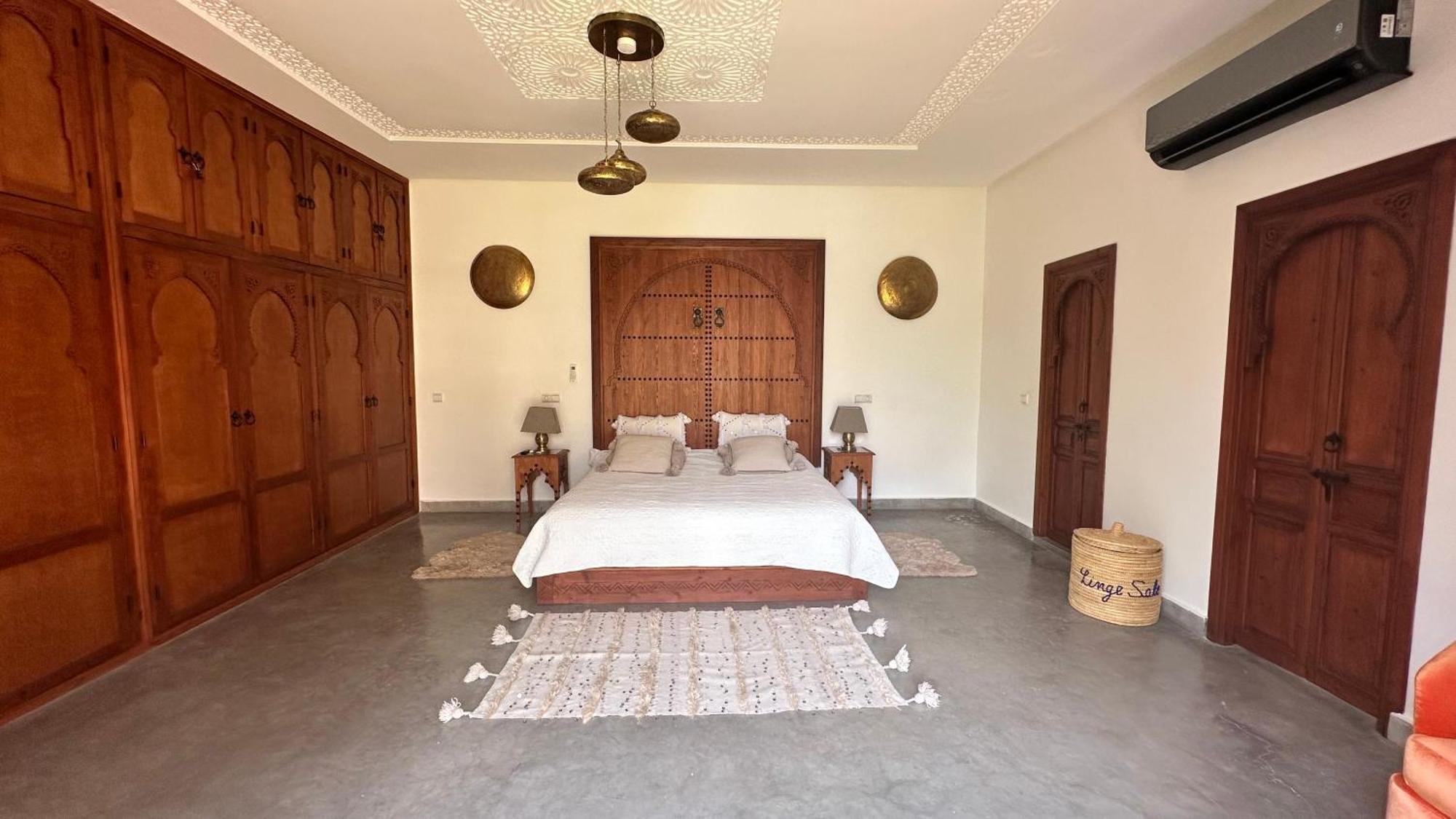 Scil De Luxe, Piscine Chauffee, 3 Suites, Hamam, Jacuzzi Exterieur, Salle De Sport, Vue Sur L'atlas, Parkings Prive, Pas De Vis A Vis ! *